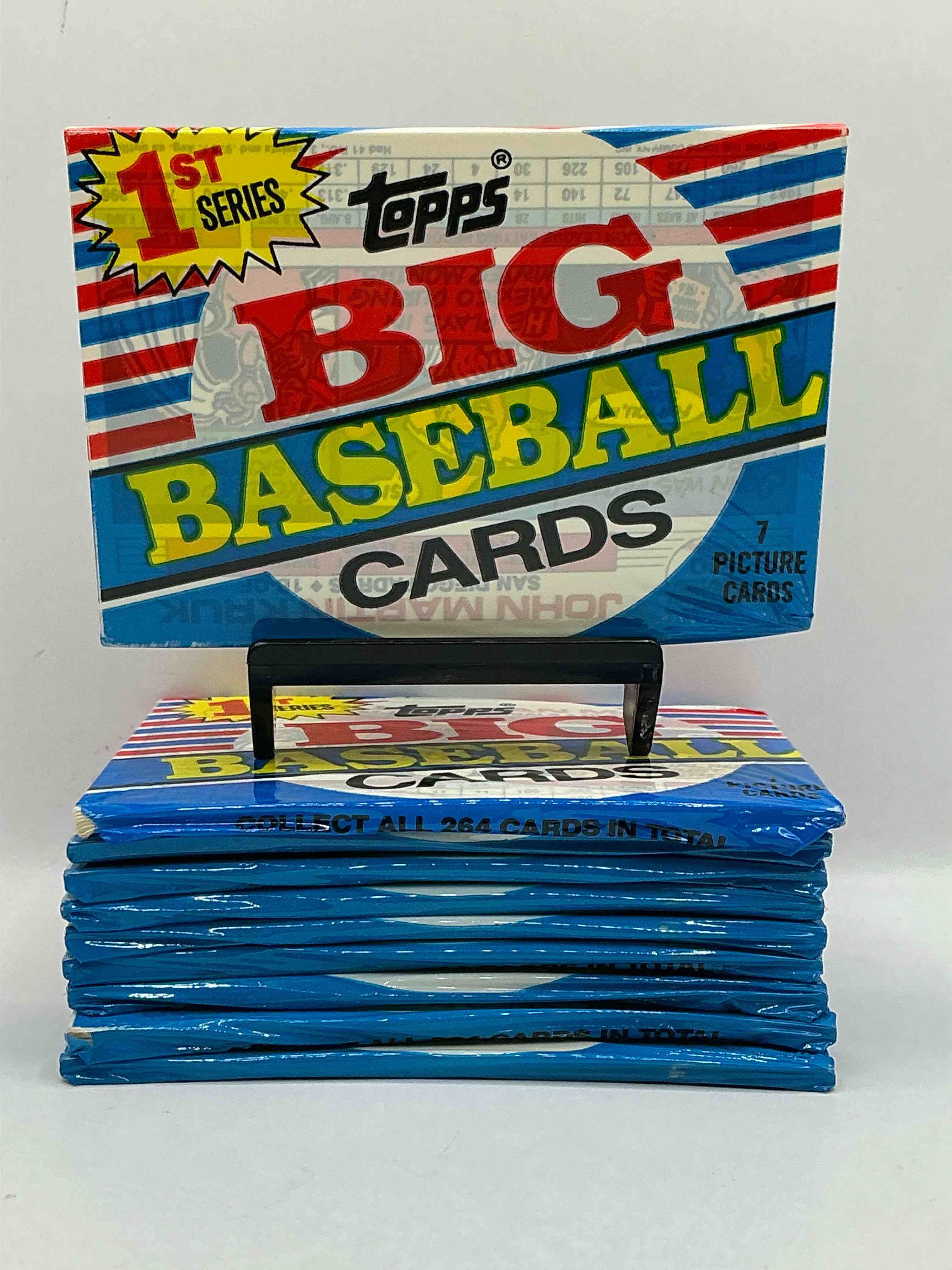 1988 topps big baseball sealed card packs direct from original retail case. getting harder & harder to find! search for bo jackson, roger clemons & tons of 80's stars in these fun cards you rarely see!
