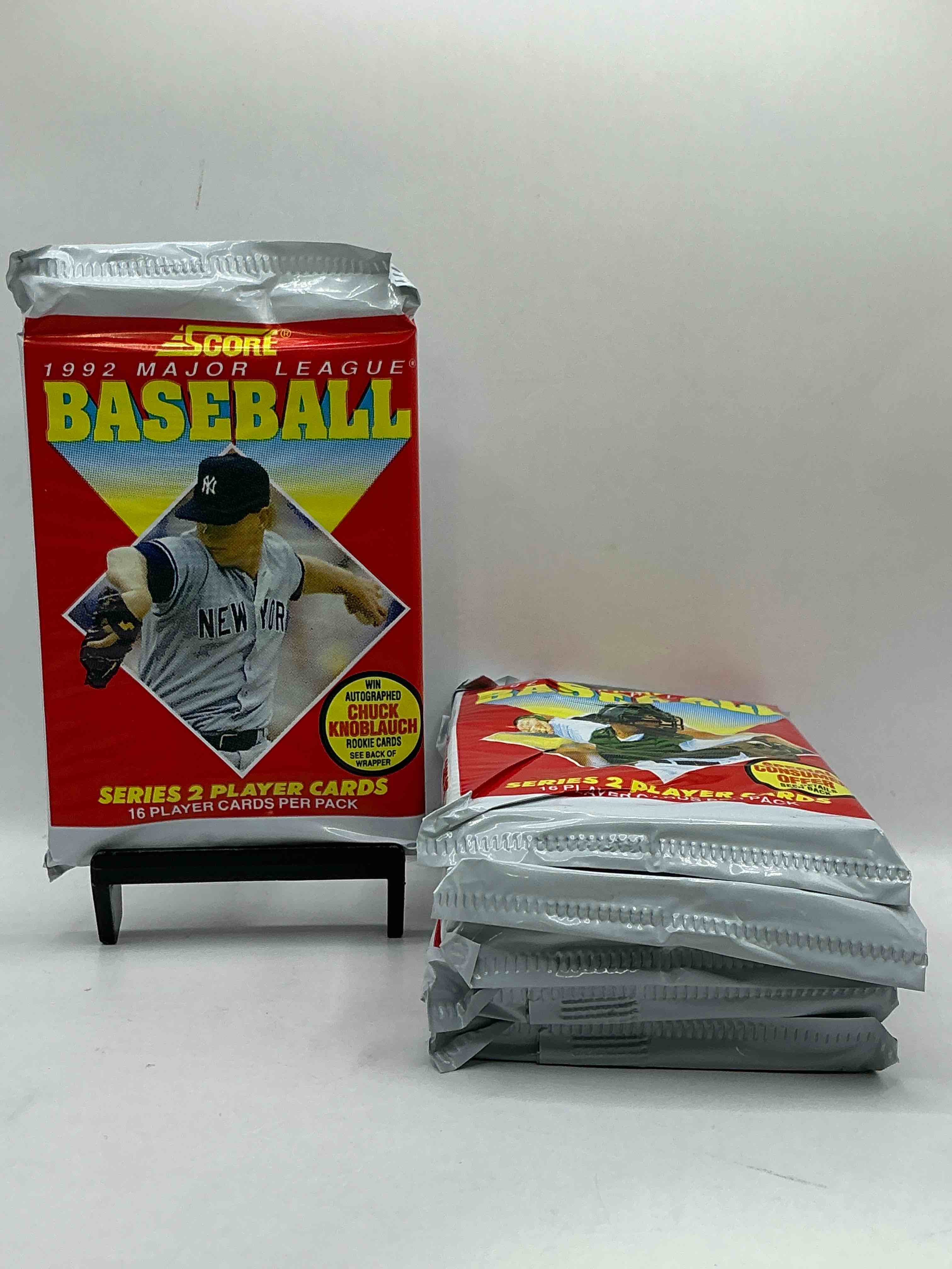 mantle, musial or yastrzemski autograph!? 6,496 randomly inserted signature cards in the packs from this year of any of these players! 1992 score baseball craziness! series 2, see what you get!