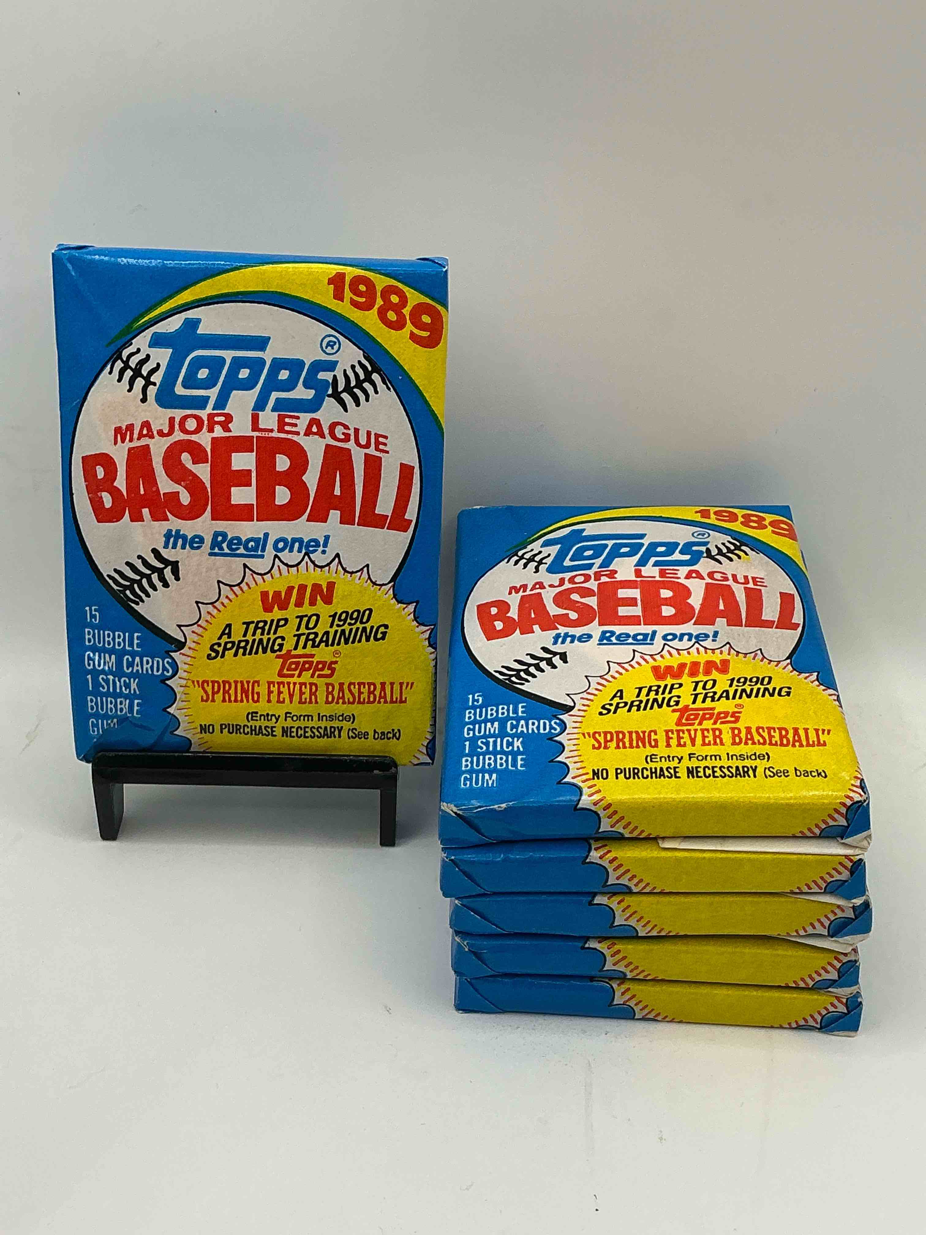 1989! Bo Jackson, Deion Sanders, Don Mattingly & More! Insane 1989 Topps Baseball Unopened Sports Card Collectible Wax Packs! Direct From Original Retail Case! Search For Valuable Randy Johnson Rookies!