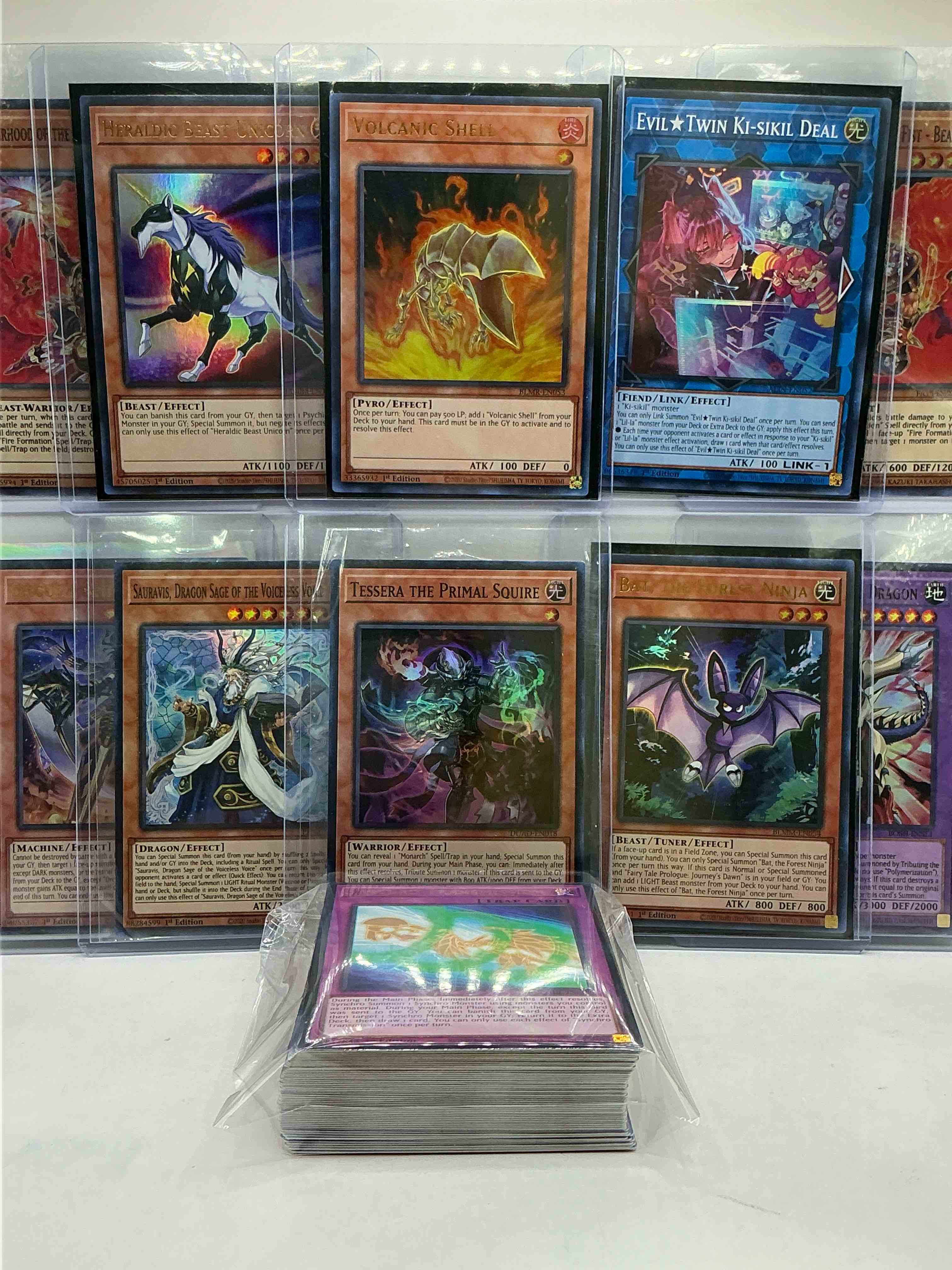 Yu-Gi-Oh 50 Card Lot! Join The Craze Of Yu-Gi-Oh With These Awesome Cards! This 50 Card Lot Includes The Big Three Yu-Gi-Oh Category Cards, Monsters, Spells & Traps! This 50 Card Lot Includes Some Of All Three! WOW! Perfect Time To Start Collecting! 