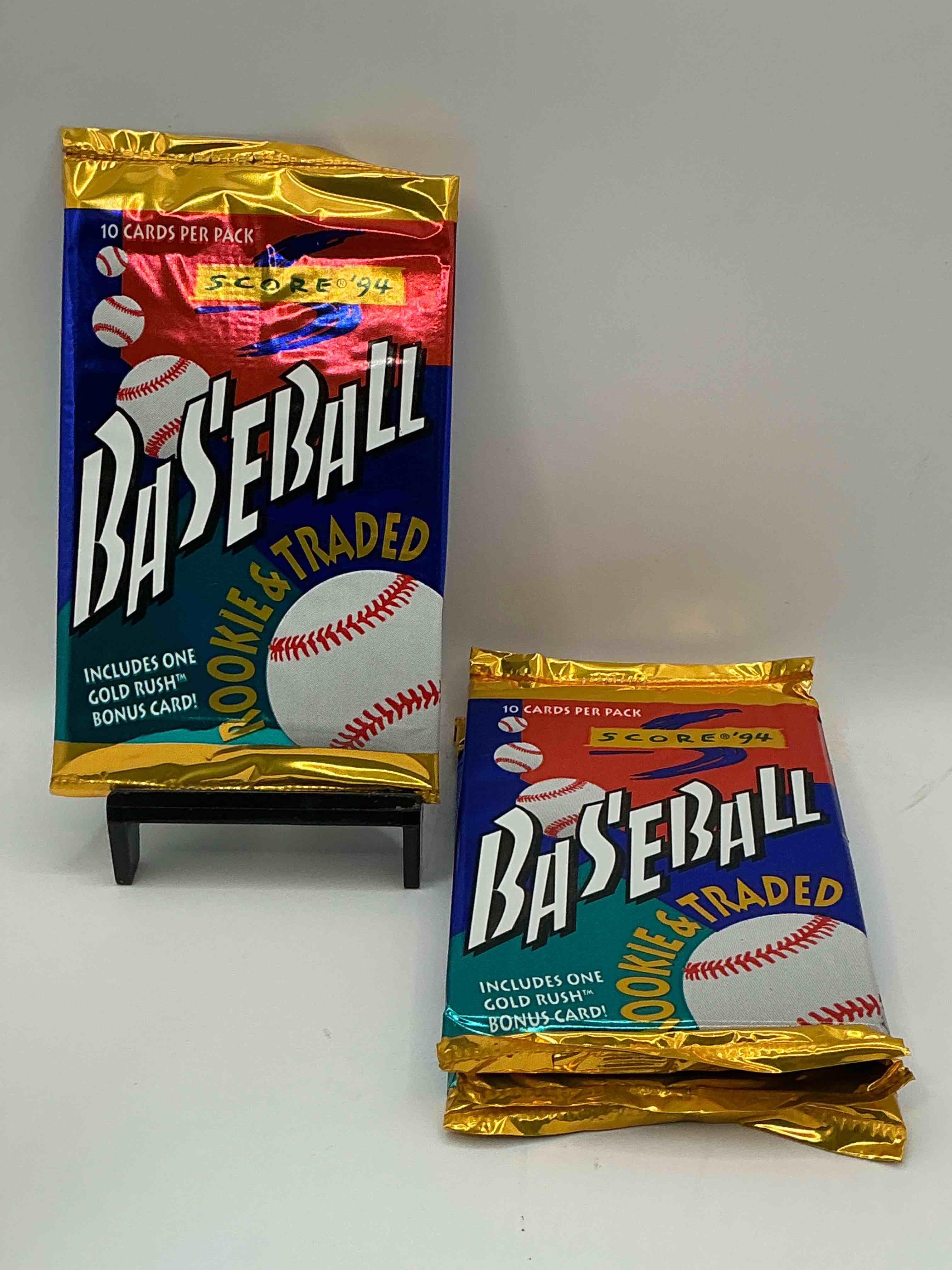 1994 baseball score crazy packs! rookie & traded 1994 score baseball packs! wow! straight from box, ultra rare!
