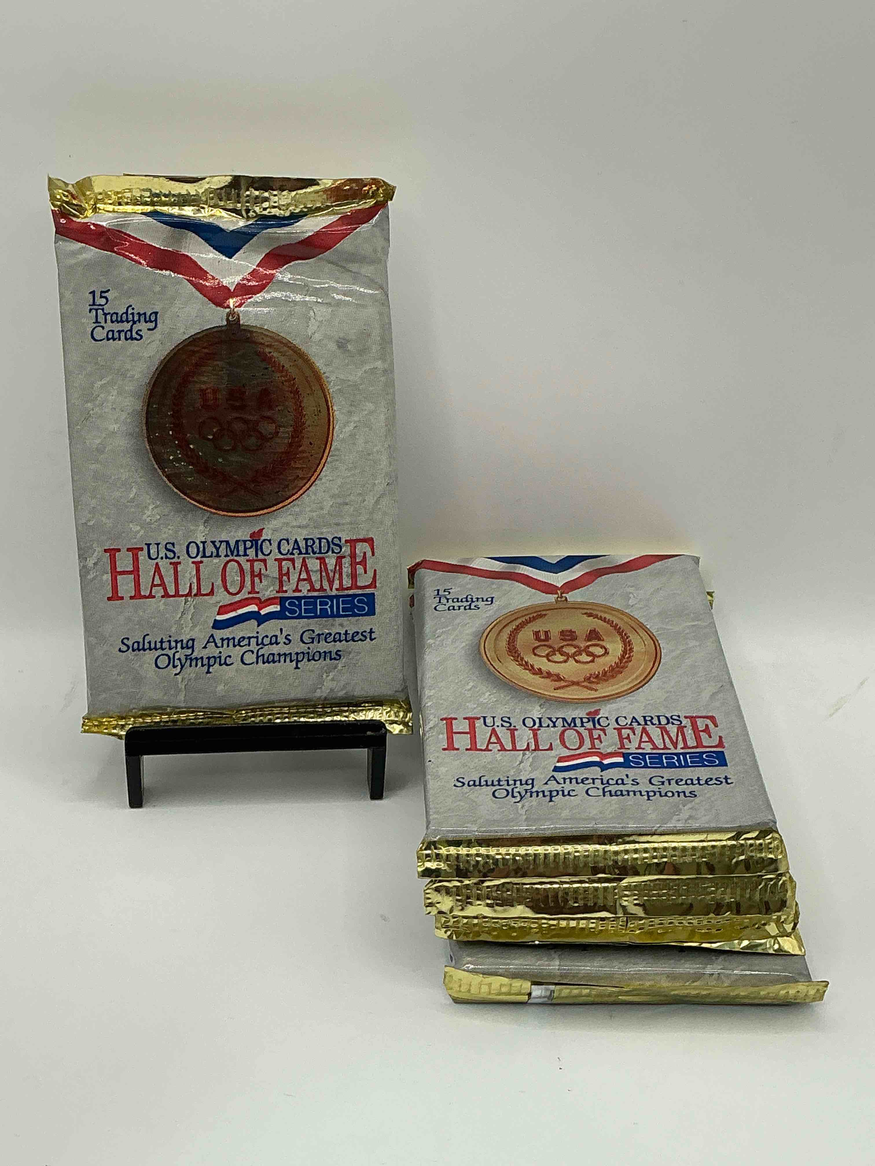 Olympic Insanity! US Olympic Hall Of Fame 1992 Packs! Direct From Box! Check Out These Rare US Olympic Packs!