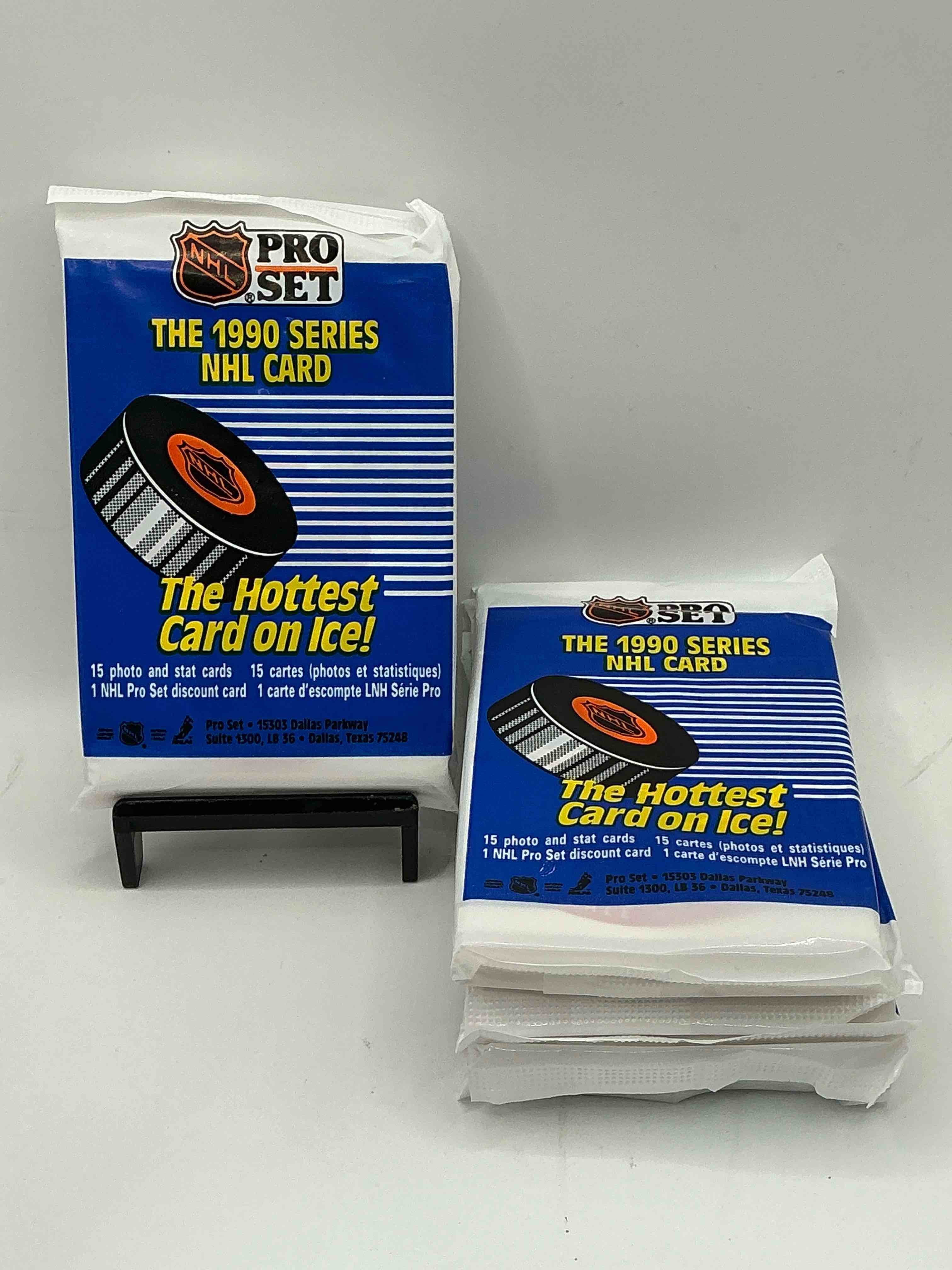 1990 NHL Pro Set Series “The Hottest Cards Of The Ice”! Look for Some Of You’re Favorite NHL Stars From The 90’s! 