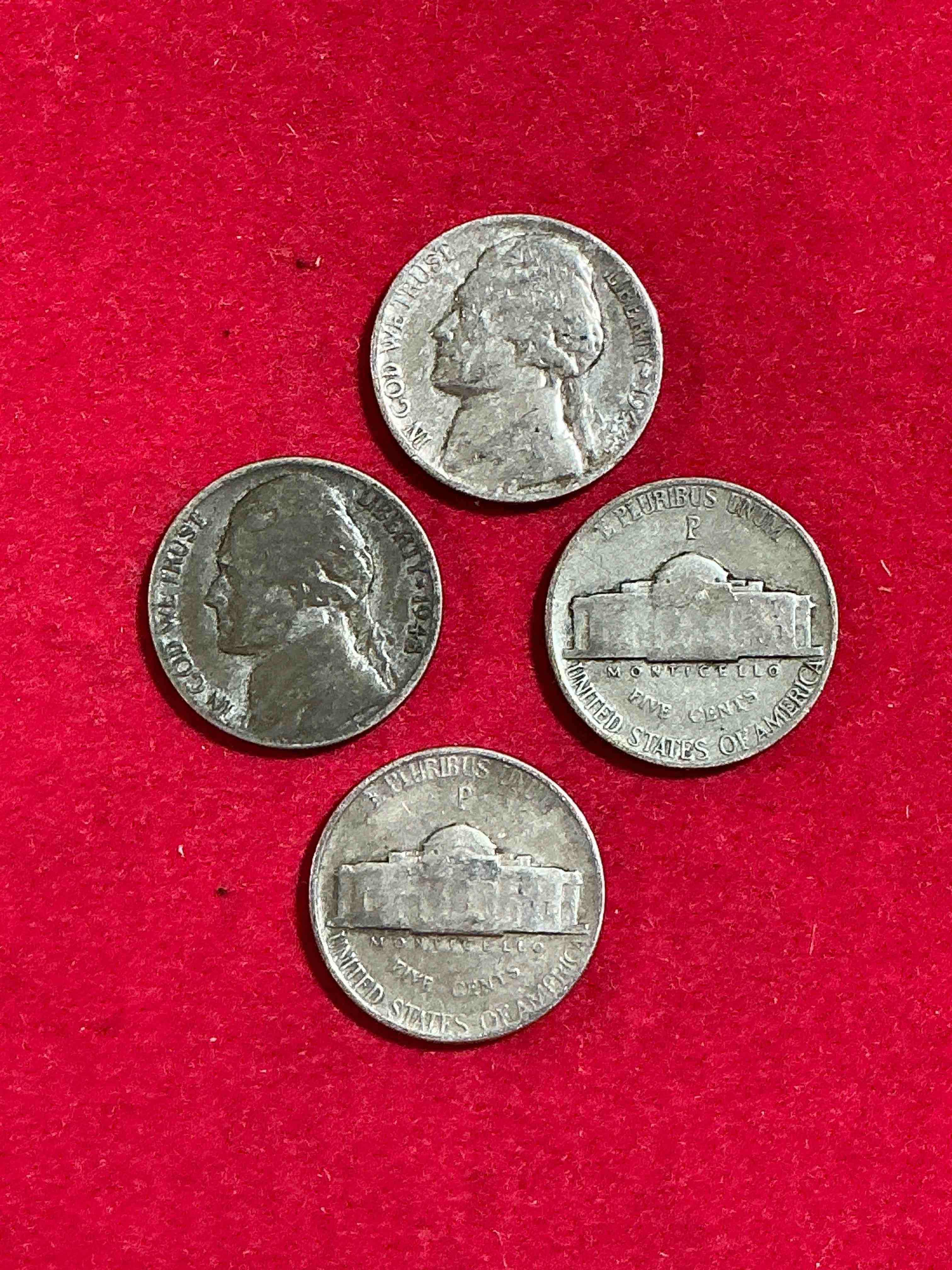 Nickel Lot! WWII Silver Nickels! Invest In America’s Nickels, The Perfect Lot With Silver Nickel Included!