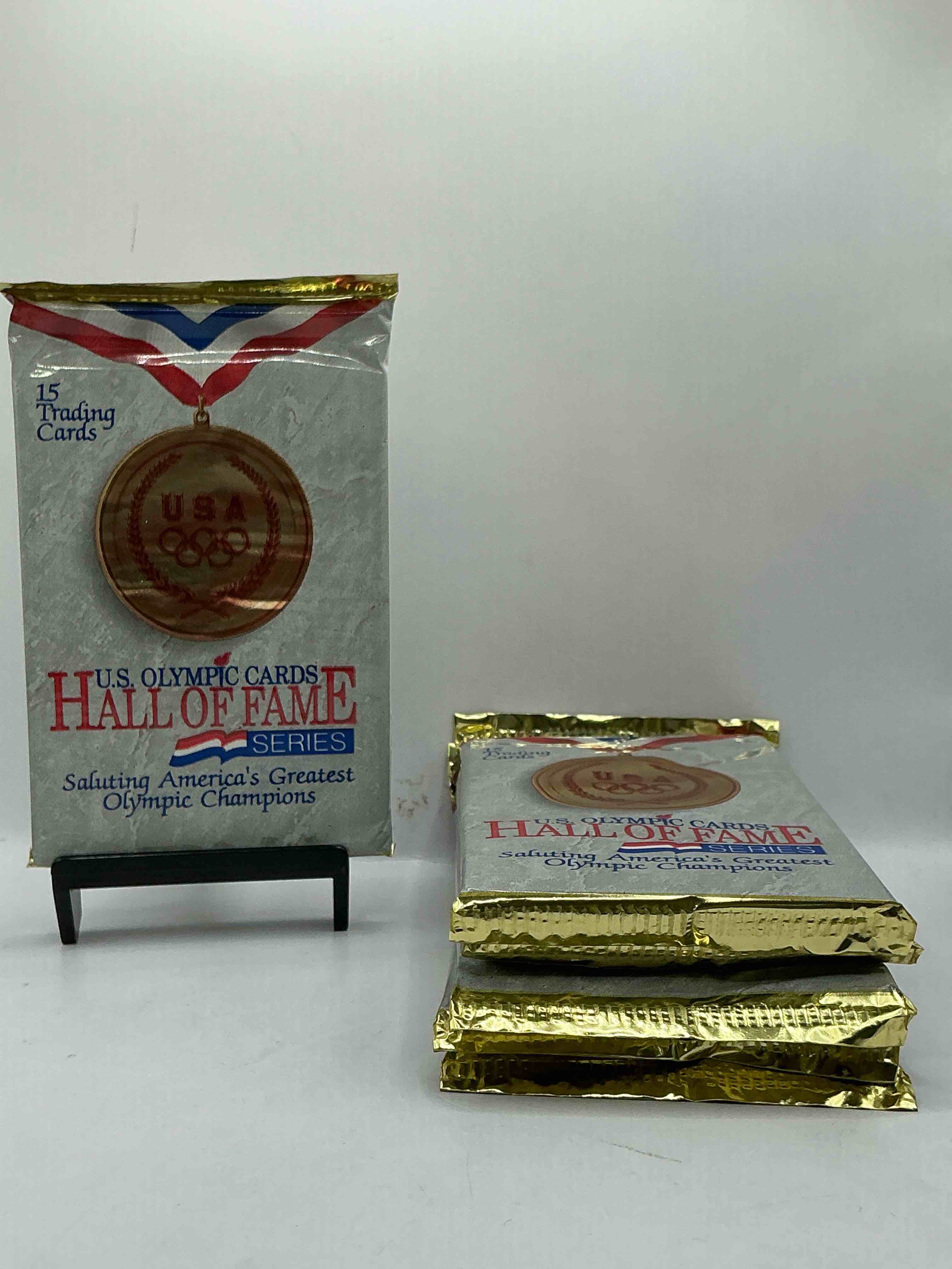 Olympic Insanity! US Olympic Hall Of Fame 1992 Packs! Direct From Box! Check Out These Rare US Olympic Packs!