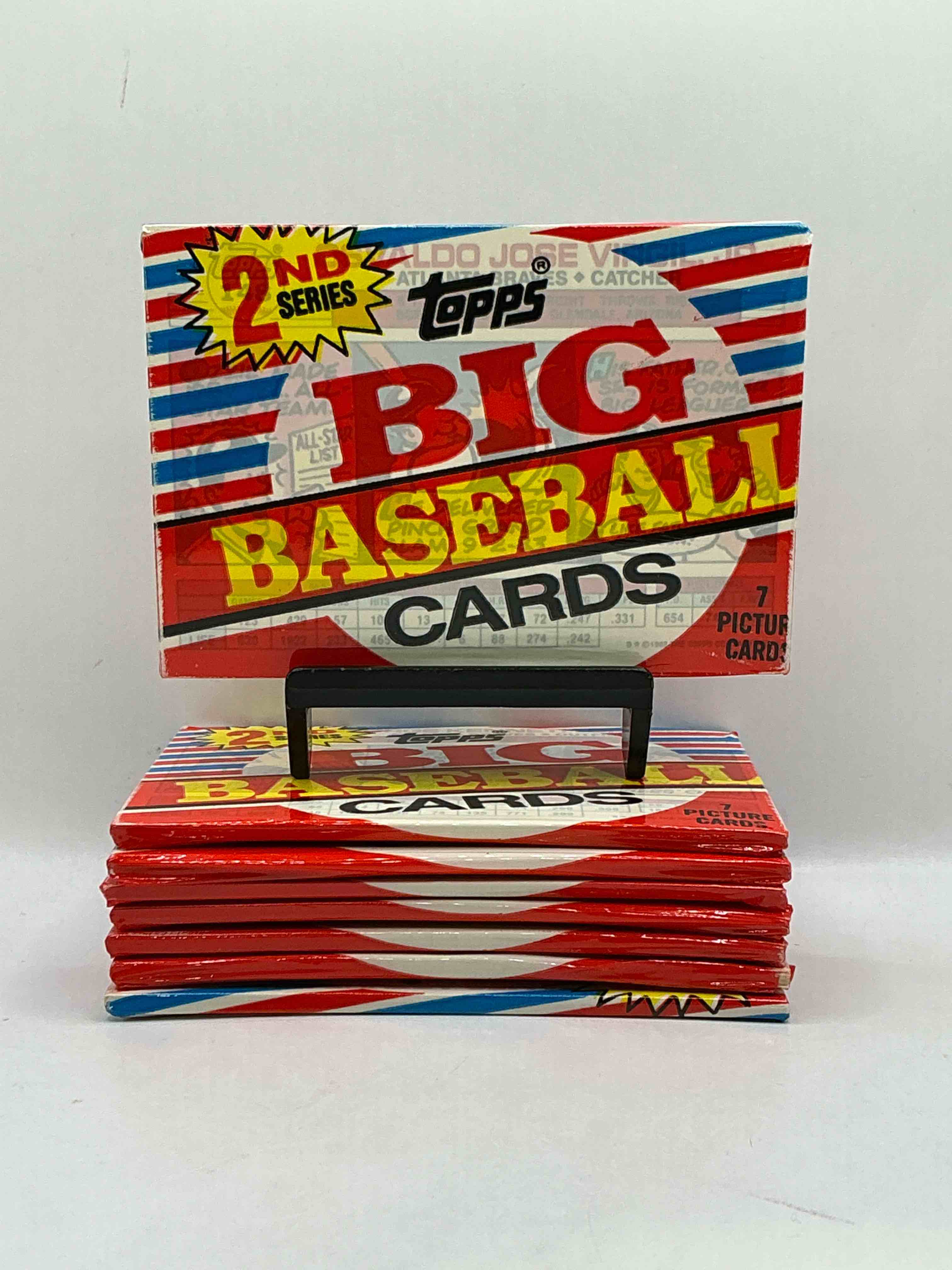 1988 topps big baseball sealed card packs direct from original retail case. getting harder & harder to find! search for bo jackson, roger clemons & tons of 80's stars in these fun cards you rarely see!