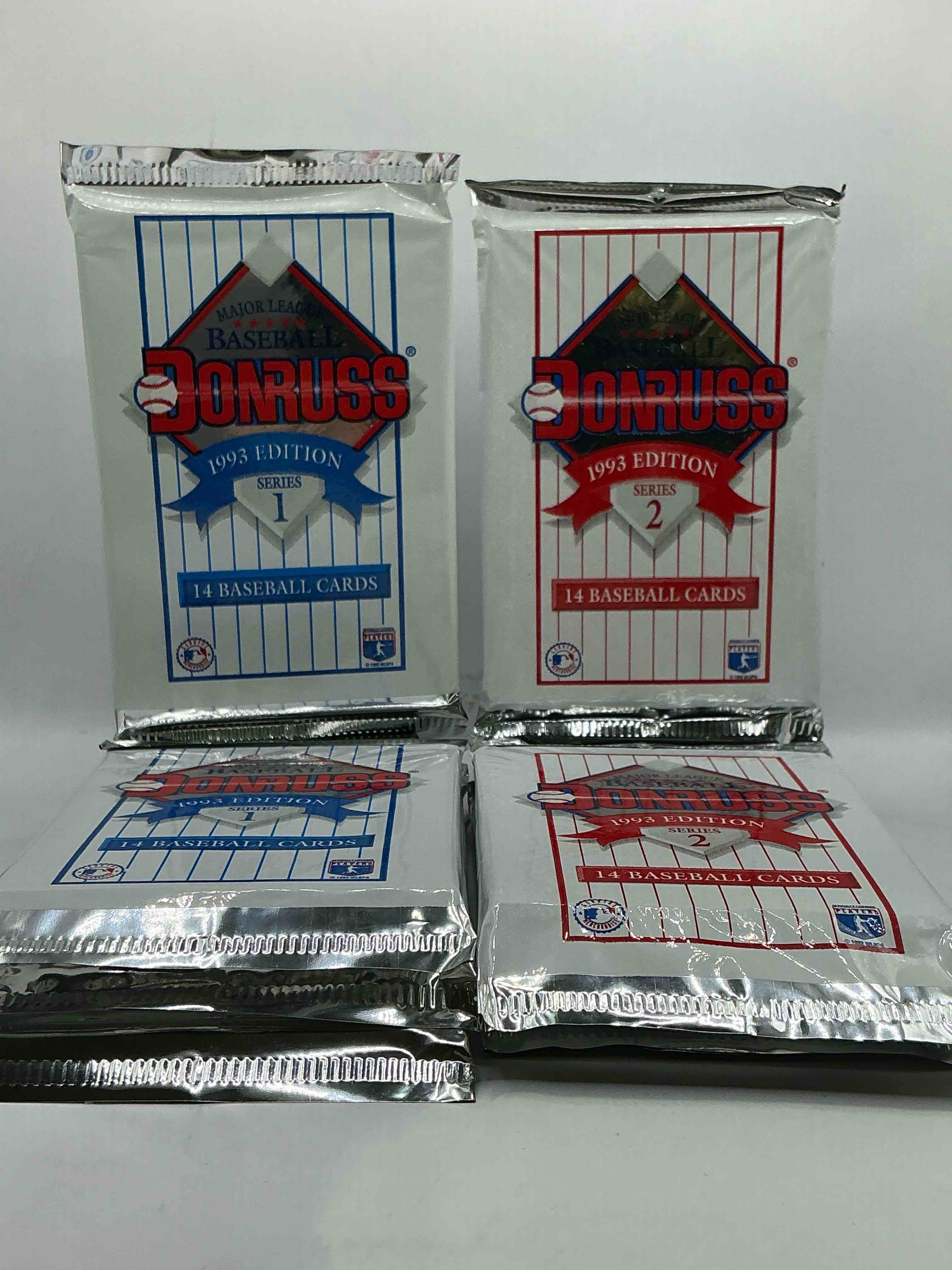 great year! 1993 donruss baseball unopened baseball card packs, series i & ii, direct from original sealed retail case! search for valuable rated rookie cards from chipper jones (psa 10 $150+) & mike piazza, early ken griffey jr. & so much more!