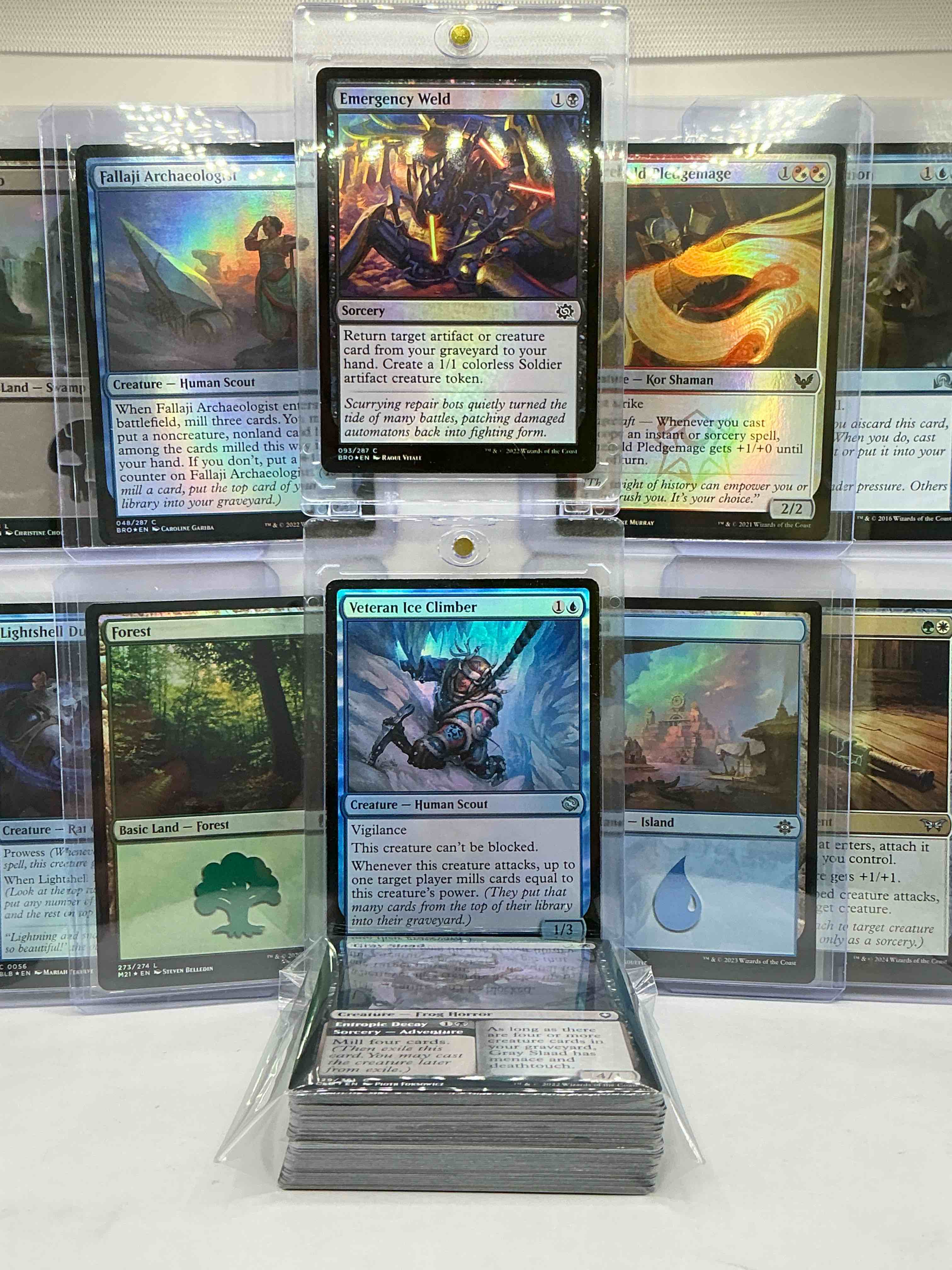 Magic The Gathering 50 Card Lot! Lot Includes 10 Rare Or Holo Foil Cards! All Cards In Excellent Condition! A Great Way To Join The MTG Craze!