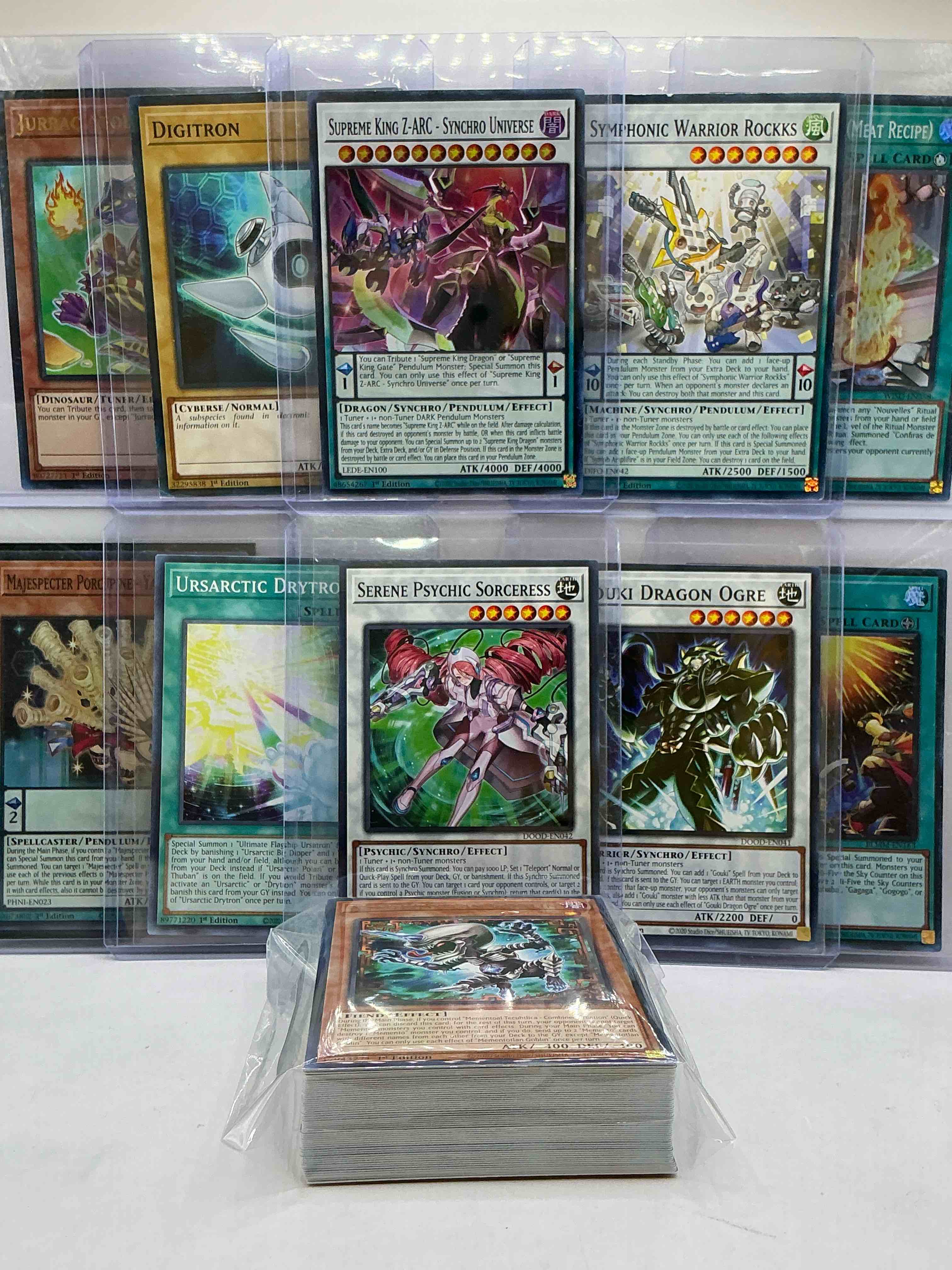 yu-gi-oh 50 card lot! join the craze of yu-gi-oh with these awesome cards! this 50 card lot includes the big three yu-gi-oh category cards, monsters, spells & traps! this 50 card lot includes some of all three! wow! perfect time to start collecting! 