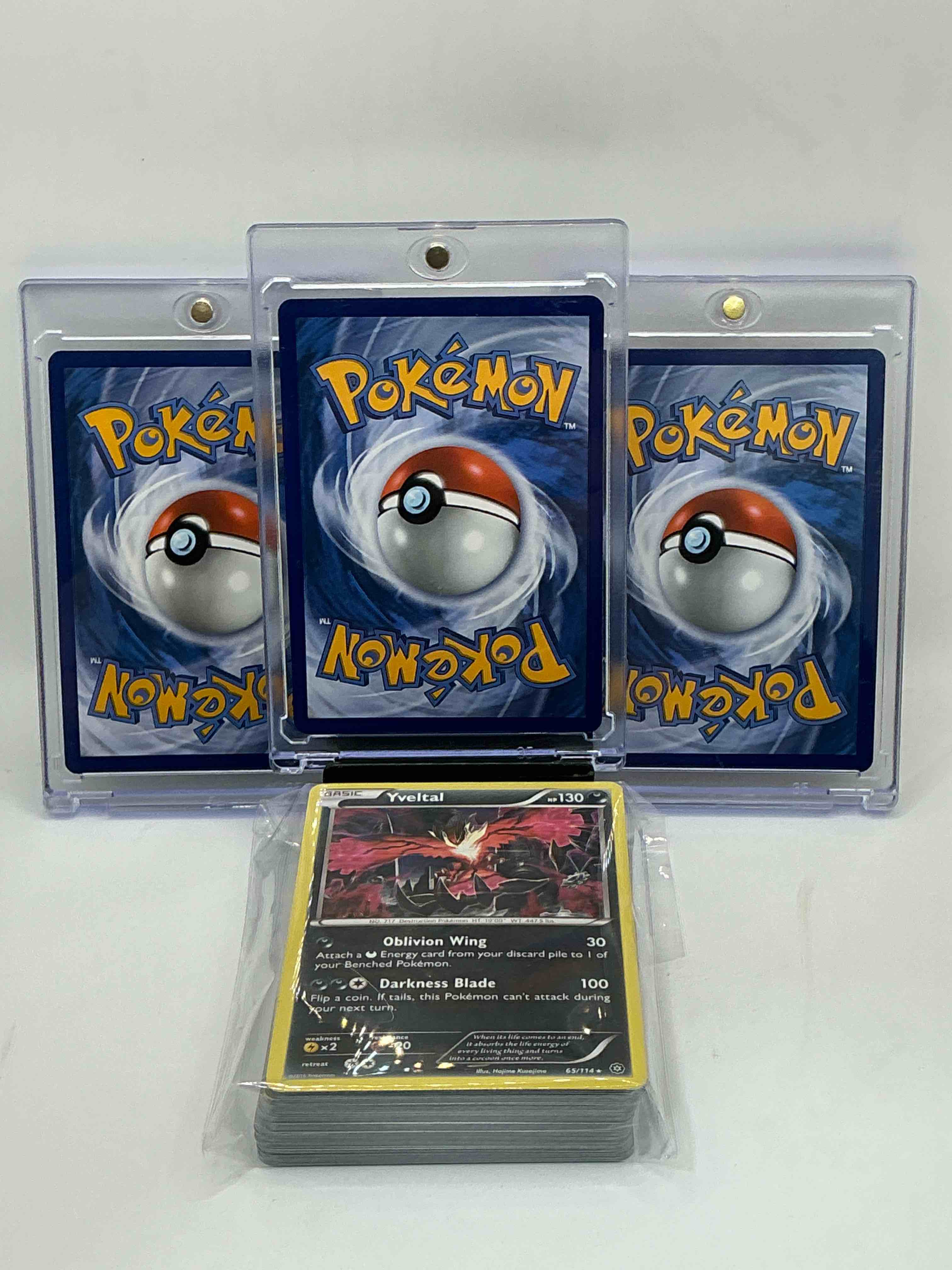 Condition photo showing New/Like New for pokémon palooza! mega lucario ex! charizard ex! team rocket’s mewtwo ex! along with 50 other pokémon heroes, holos, legends & commons- including 1 stage two rare holographic, 2 stage one rare holographic, 3 basic rare holographic, 4 common/ uncommon holographics (all stages), 2 stage two non holographic & 2 rares! also includes 36 non holo common/ uncommon basic & first stage cards trainers & energy too! perfect set for collectors & enthusiasts!