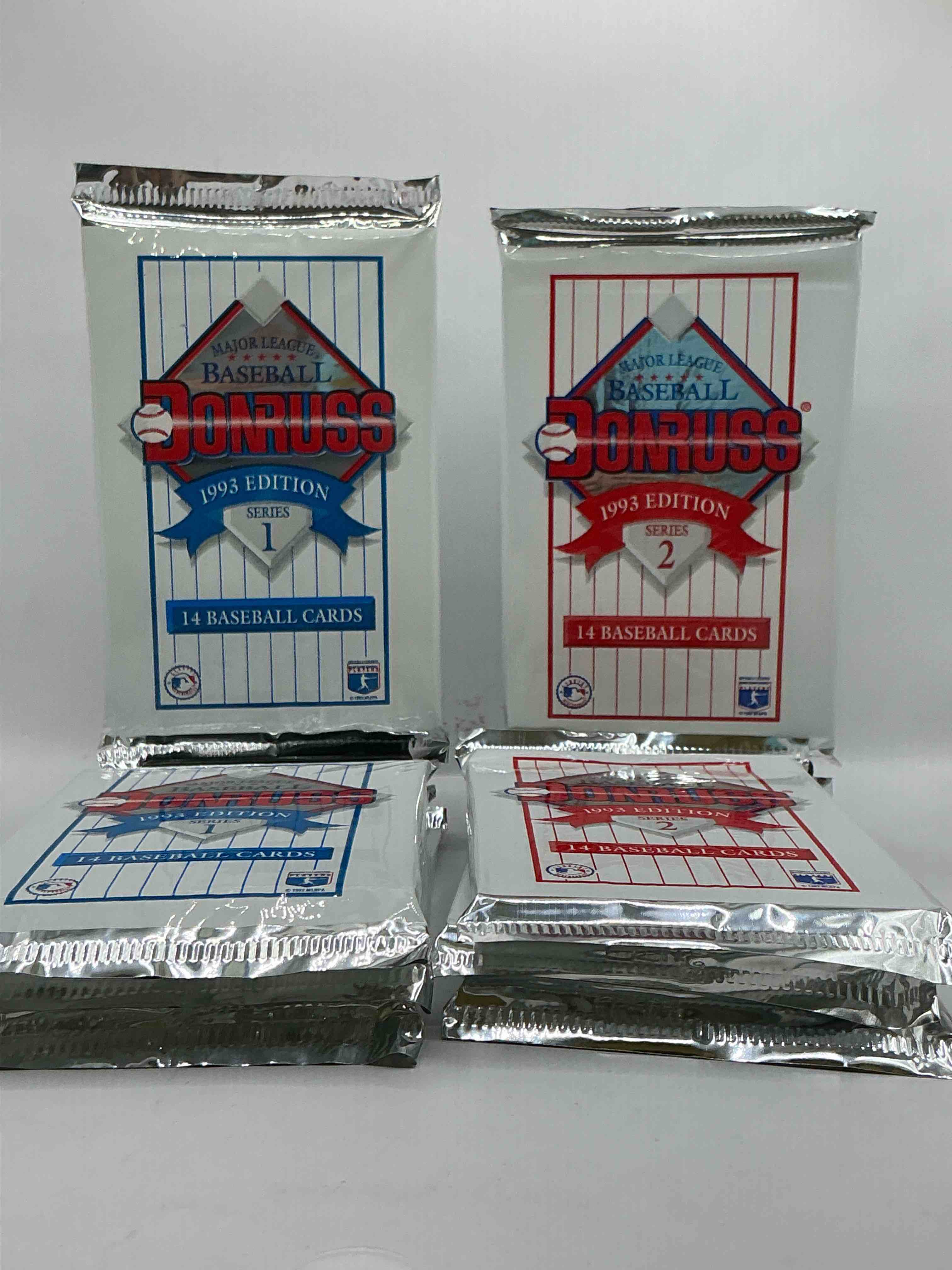 Great Year! 1993 Donruss Baseball Unopened Baseball Card Packs, Series I & II, Direct From Original Sealed Retail Case! Search For Valuable Rated Rookie Cards From Chipper Jones (PSA 10 $150+) & Mike Piazza, Early Ken Griffey Jr. & So Much More!
