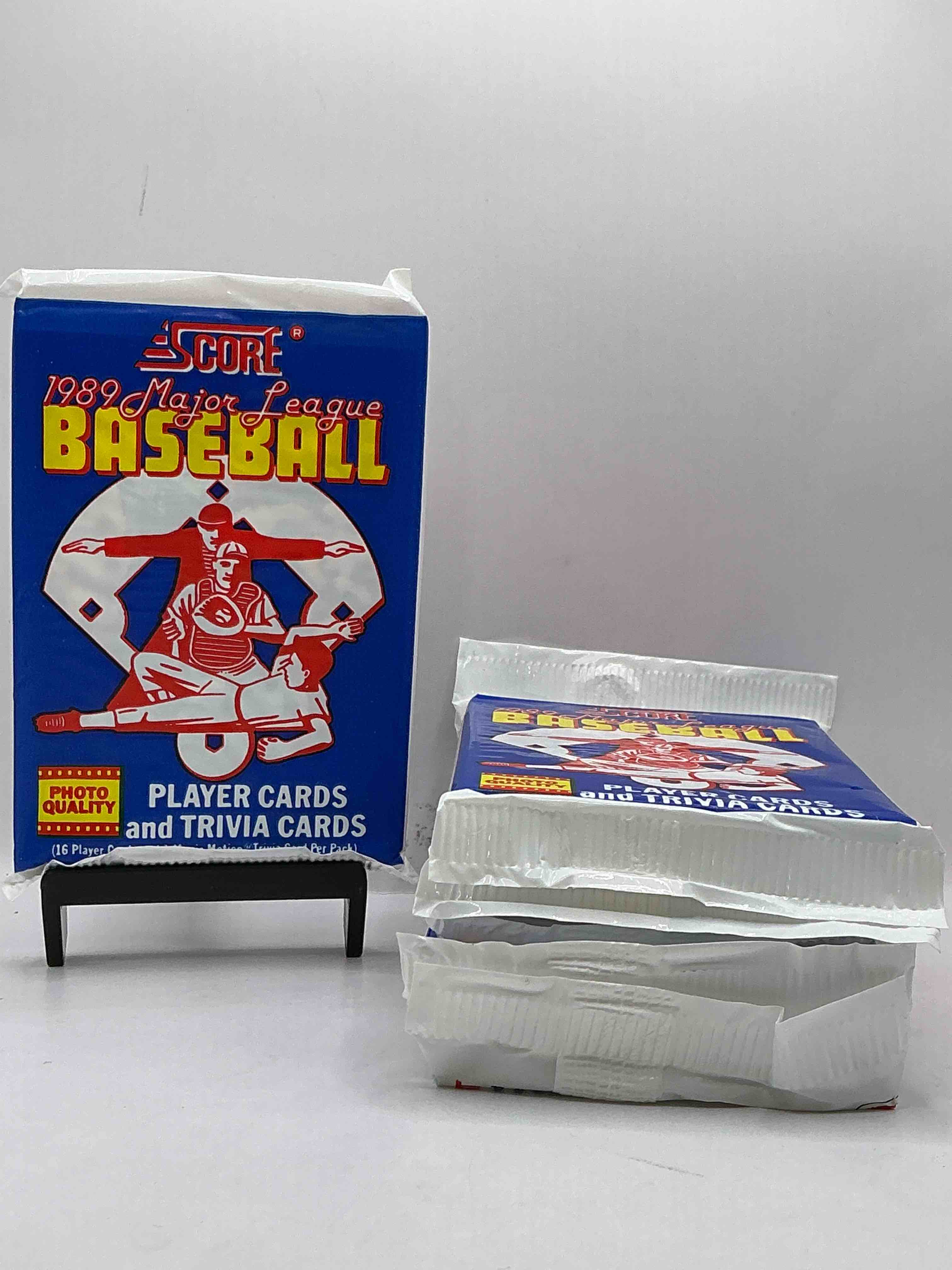 1989 Score Baseball Sealed Sports Collectible Card Pack, Direct From Original Retail Case! Search For Valuable Don Mattingly #1 & So Many Cool Nostalgic 80's Players!