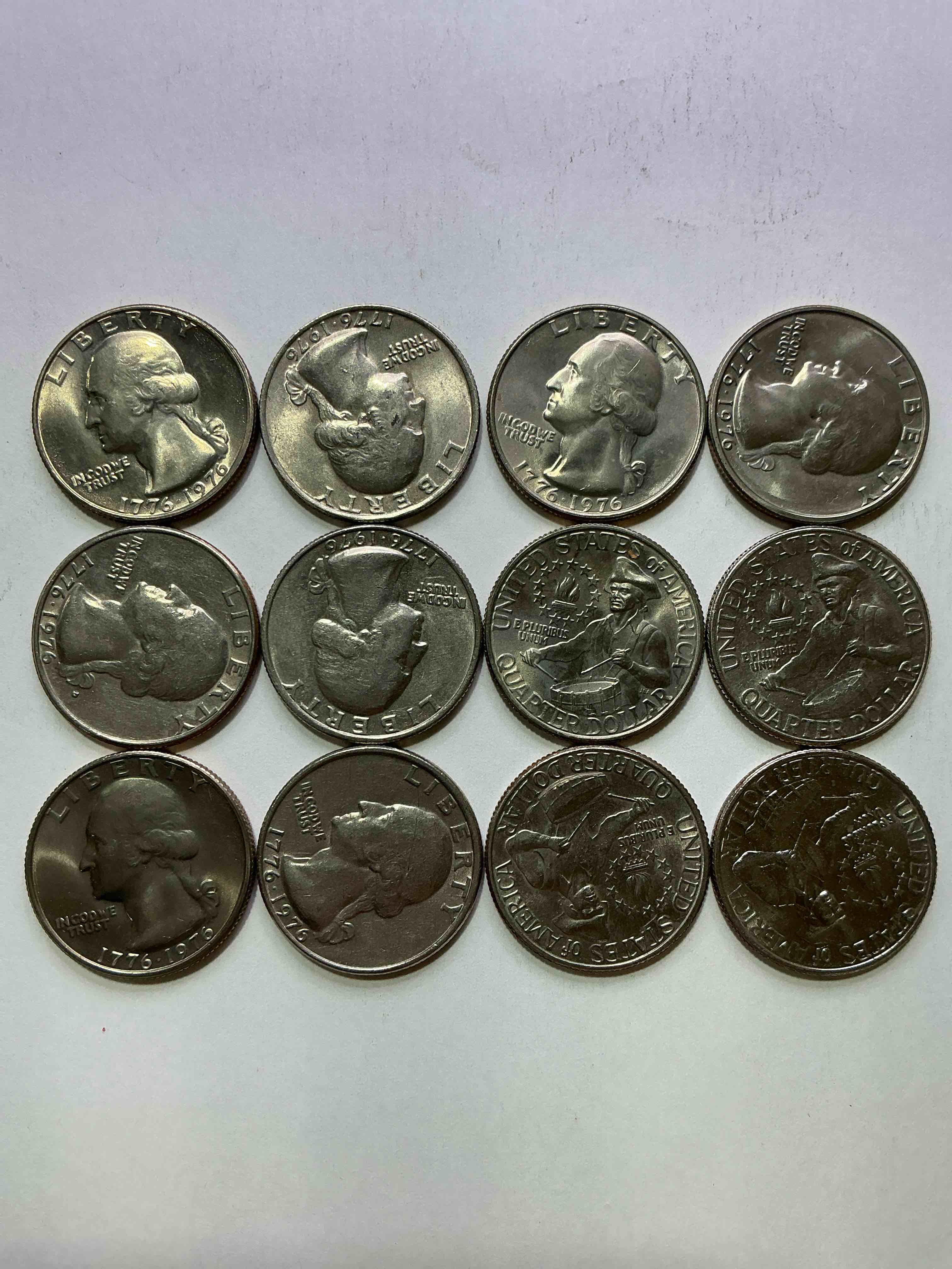 1976 Bicentennial Bliss! In 1976 The U.S. Mint Produced Coins Celebrating The 200 Year Anniversary Of America. Up For Auction Are Awesome Examples Of Quarters Produced For This... The Infamous 200 Year Anniversary Edition! Highly Desirable For Collectors! Own Pieces Of History & Get Ready For America's 250 Year Anniversary Coming Soon!