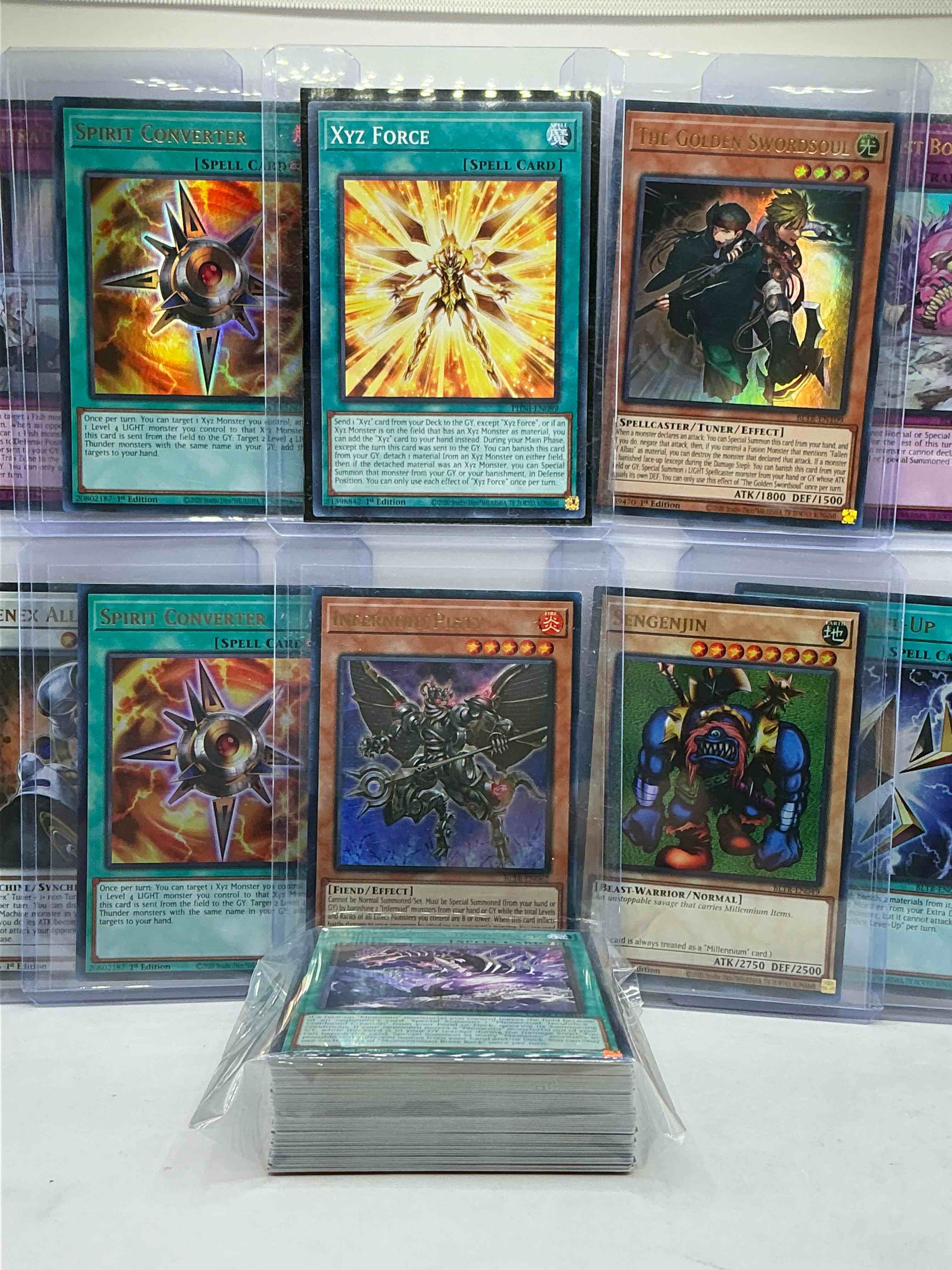 Yu-Gi-Oh 50 Card Lot! Join The Craze Of Yu-Gi-Oh With These Awesome Cards! This 50 Card Lot Includes The Big Three Yu-Gi-Oh Category Cards, Monsters, Spells & Traps! This 50 Card Lot Includes Some Of All Three! WOW! Perfect Time To Start Collecting! 