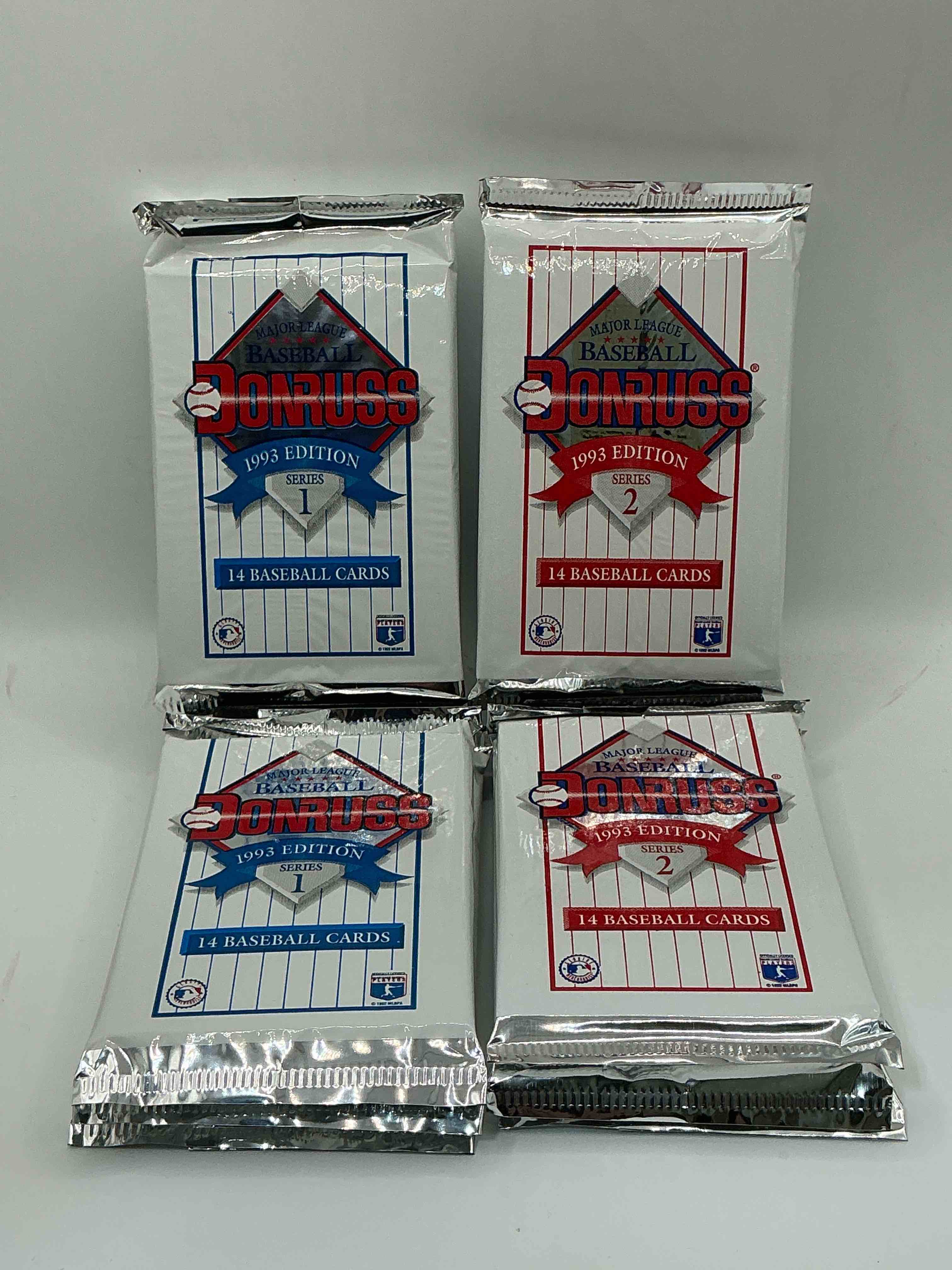 great year! 1993 donruss baseball unopened baseball card packs, series i & ii, direct from original sealed retail case! search for valuable rated rookie cards from chipper jones (psa 10 $150+) & mike piazza, early ken griffey jr. & so much more!