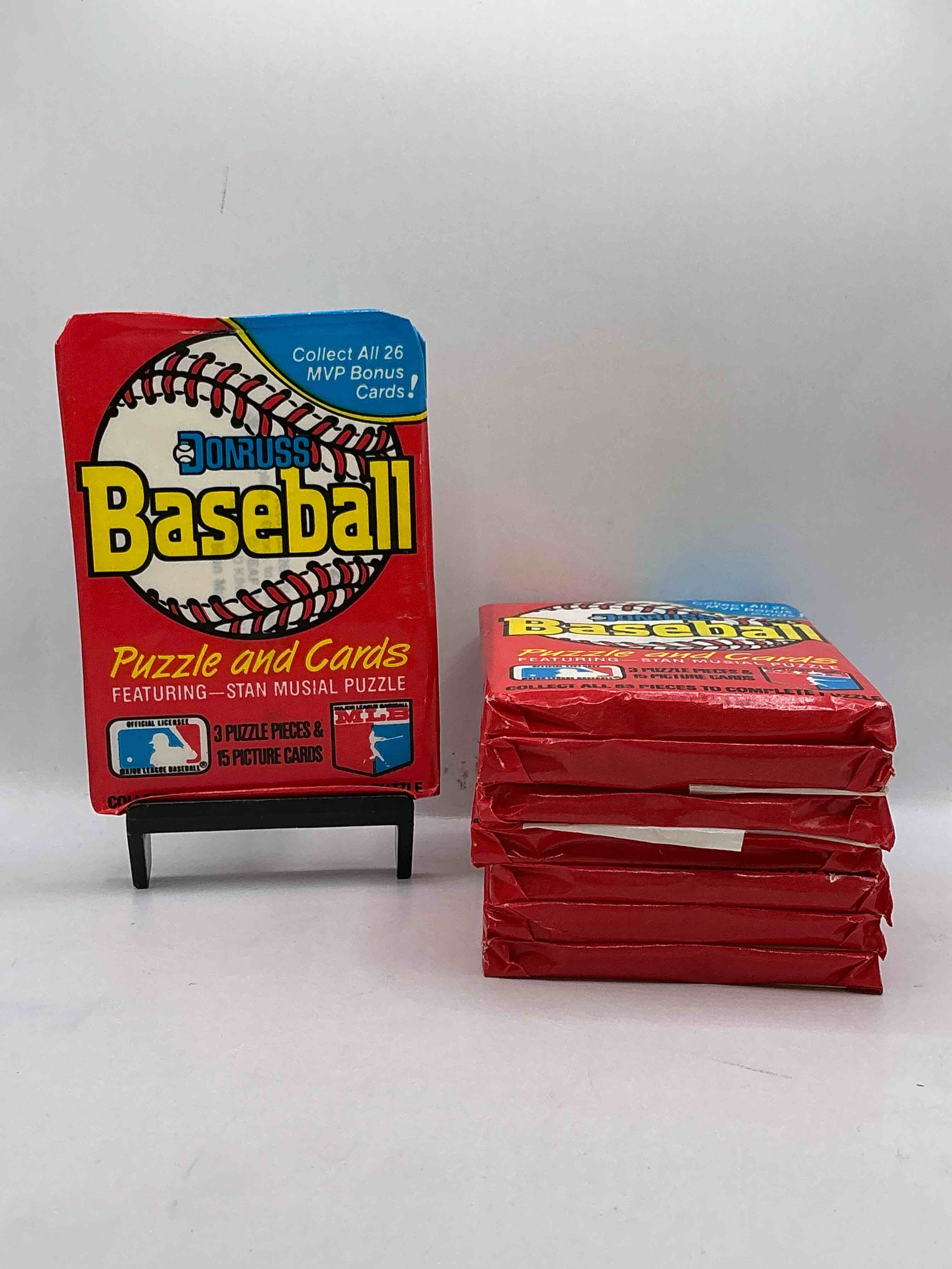 1988 donruss baseball unopened sports card wax packs, direct from original box!search for valuable don mattingly & nolan ryan cards!