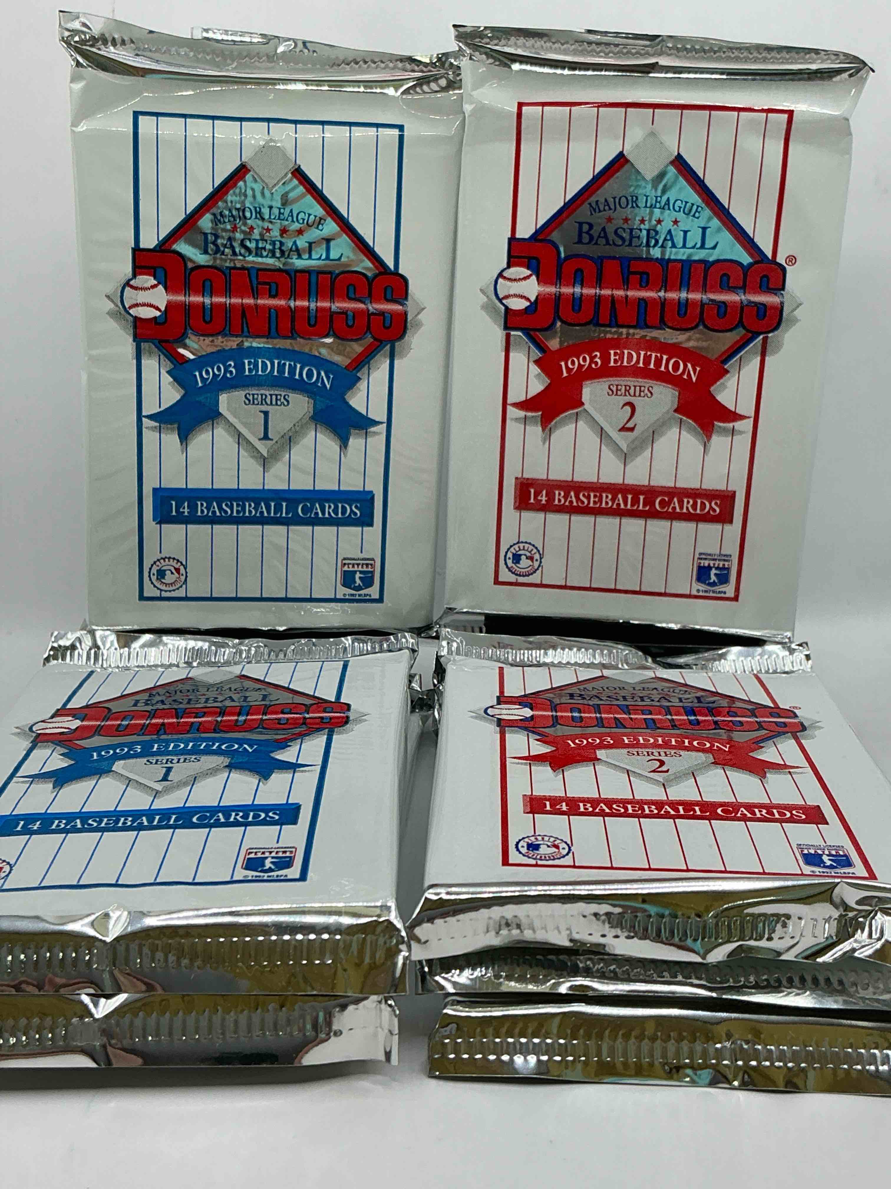 great year! 1993 donruss baseball unopened baseball card packs, series i & ii, direct from original sealed retail case! search for valuable rated rookie cards from chipper jones (psa 10 $150+) & mike piazza, early ken griffey jr. & so much more!