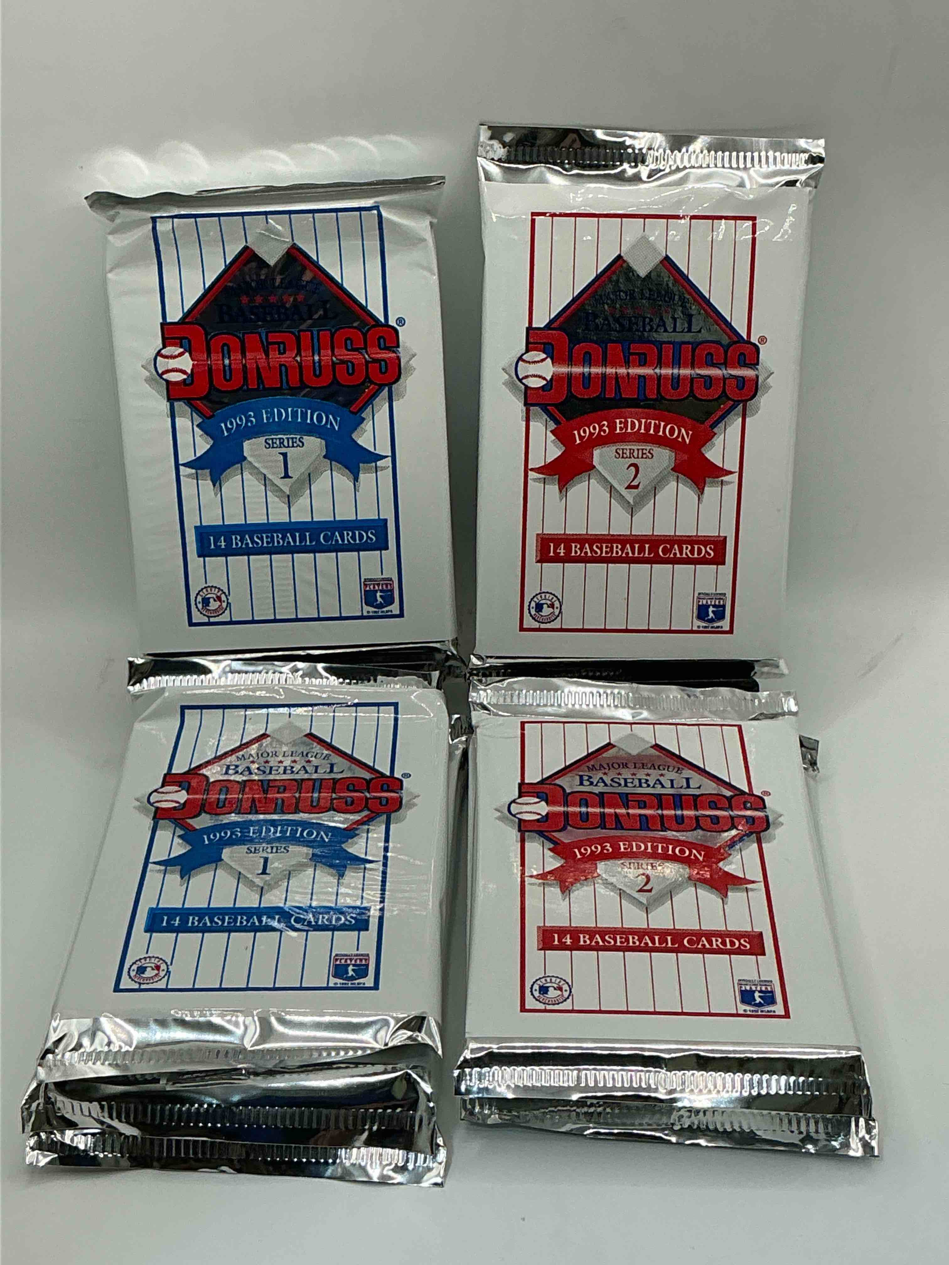 great year! 1993 donruss baseball unopened baseball card packs, series i & ii, direct from original sealed retail case! search for valuable rated rookie cards from chipper jones (psa 10 $150+) & mike piazza, early ken griffey jr. & so much more!