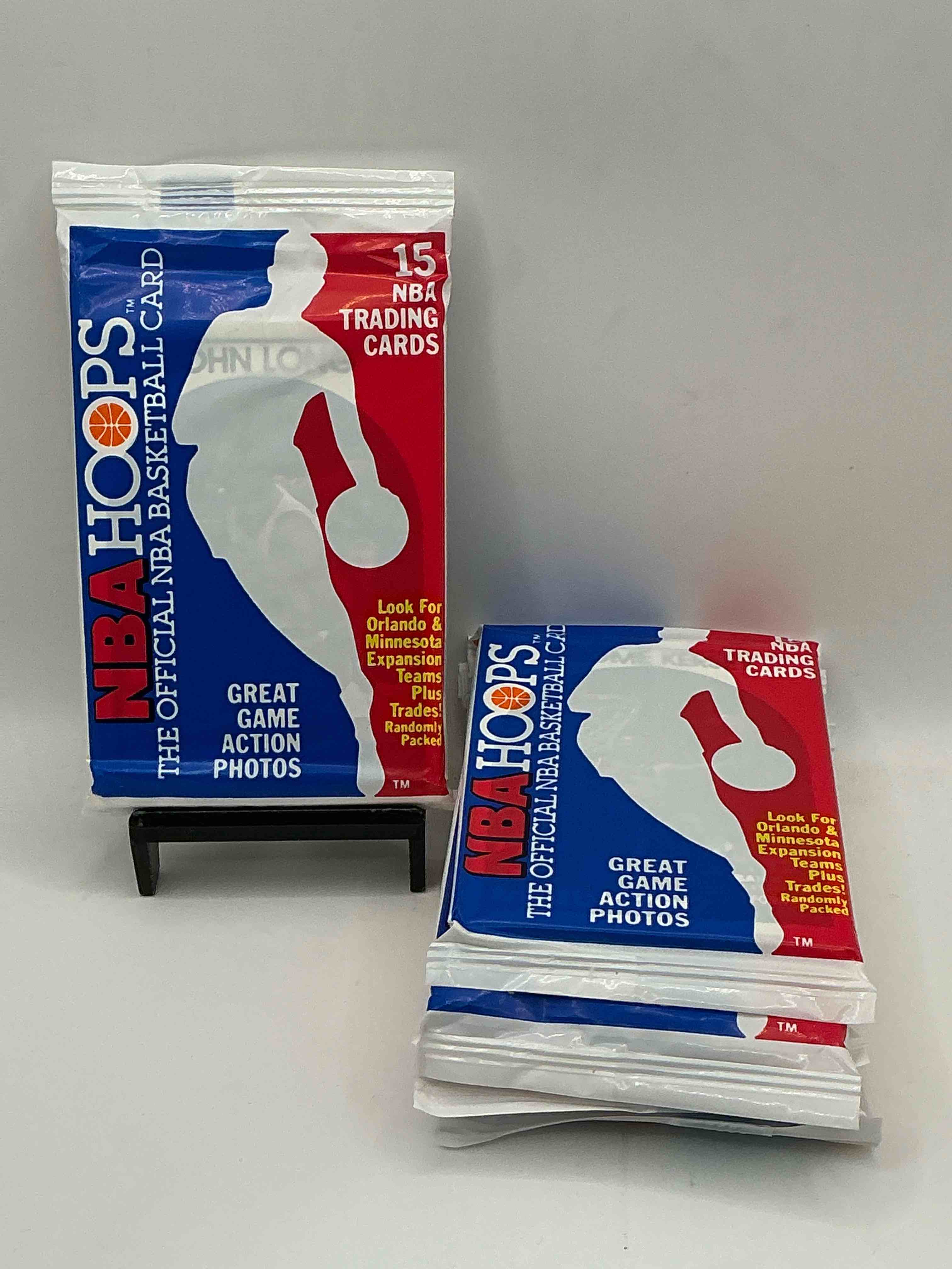 1989 wow valuable michael jordan?! getting very rare! 1989/90 nba hoops sealed pack, direct from original retail case! search for valuable michael jordan #200 (psa 10 value approx $200) & david robinson's only true rookie card #138 (psa 10 value $300) this year also has many other iconic cards from magic johnson, larry bird & too many others to list 1989 nba hoops has exploded in the collector market as it's the first year of nba hoops production, & only one of two sets produced in 1989 don't miss out, getting very rare!