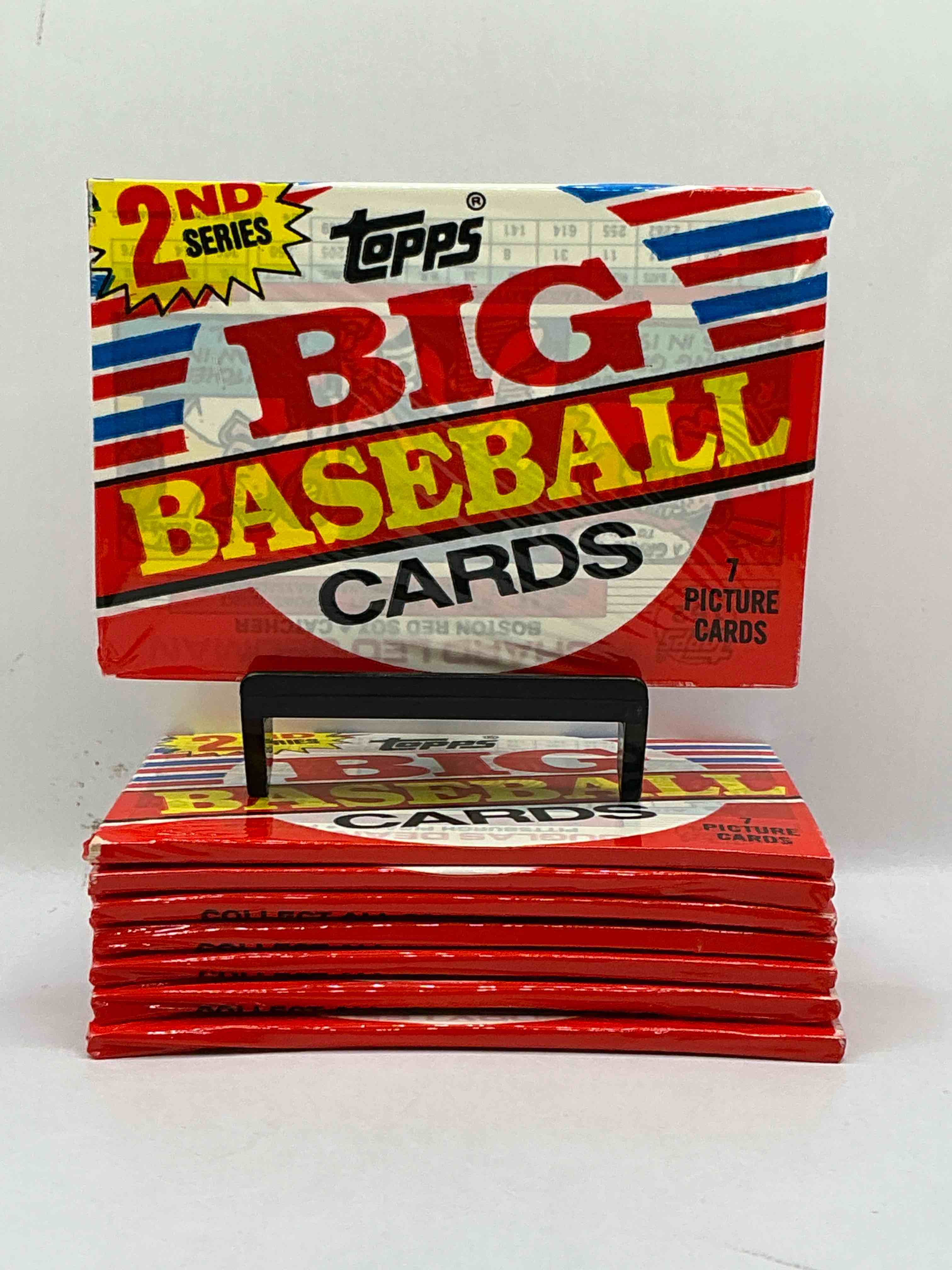 1988 topps big baseball sealed card packs direct from original retail case. getting harder & harder to find! search for bo jackson, roger clemons & tons of 80's stars in these fun cards you rarely see!