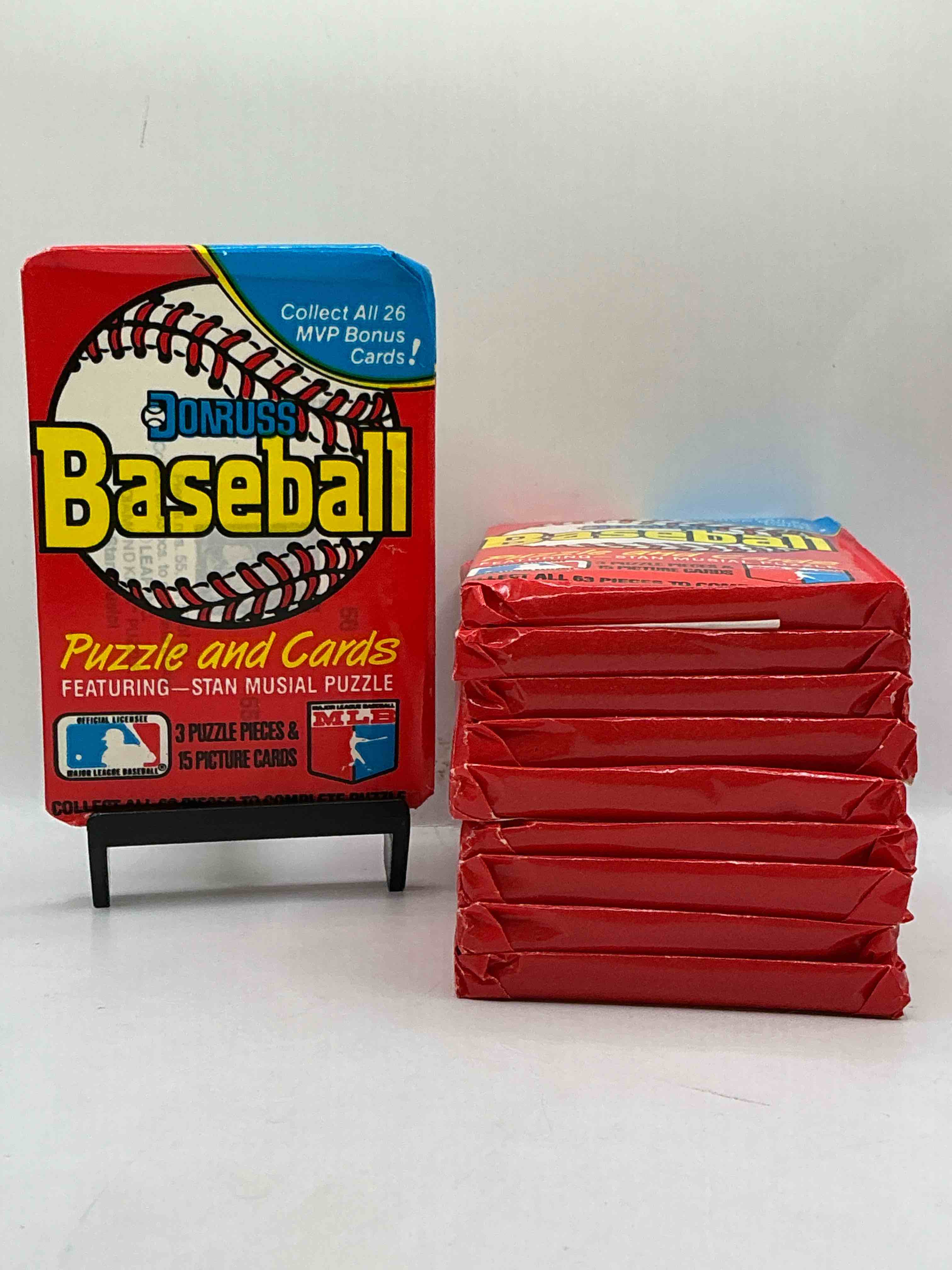 1988 donruss baseball unopened sports card wax packs, direct from original box!search for valuable don mattingly & nolan ryan cards!
