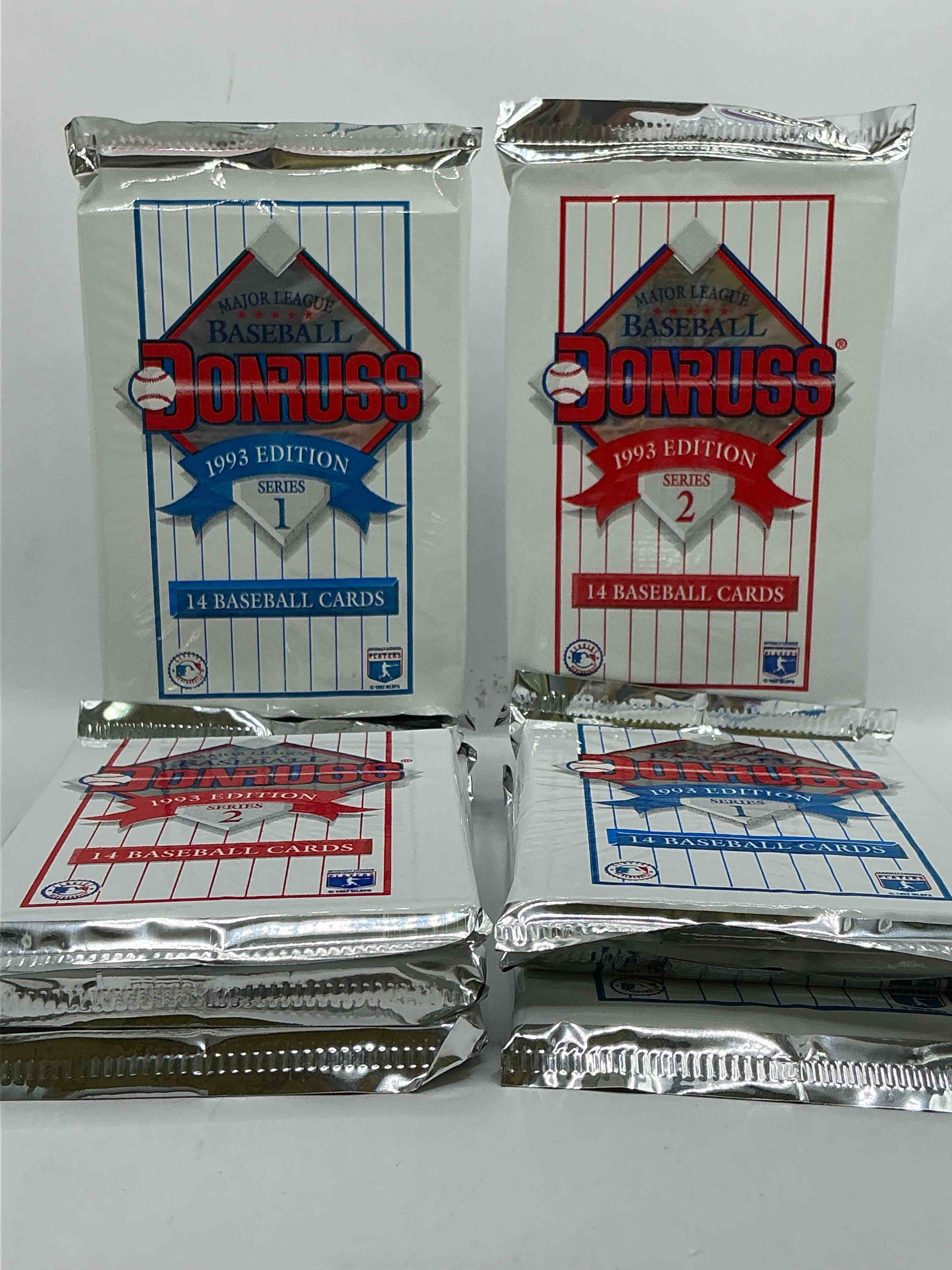 great year! 1993 donruss baseball unopened baseball card packs, series i & ii, direct from original sealed retail case! search for valuable rated rookie cards from chipper jones (psa 10 $150+) & mike piazza, early ken griffey jr. & so much more!