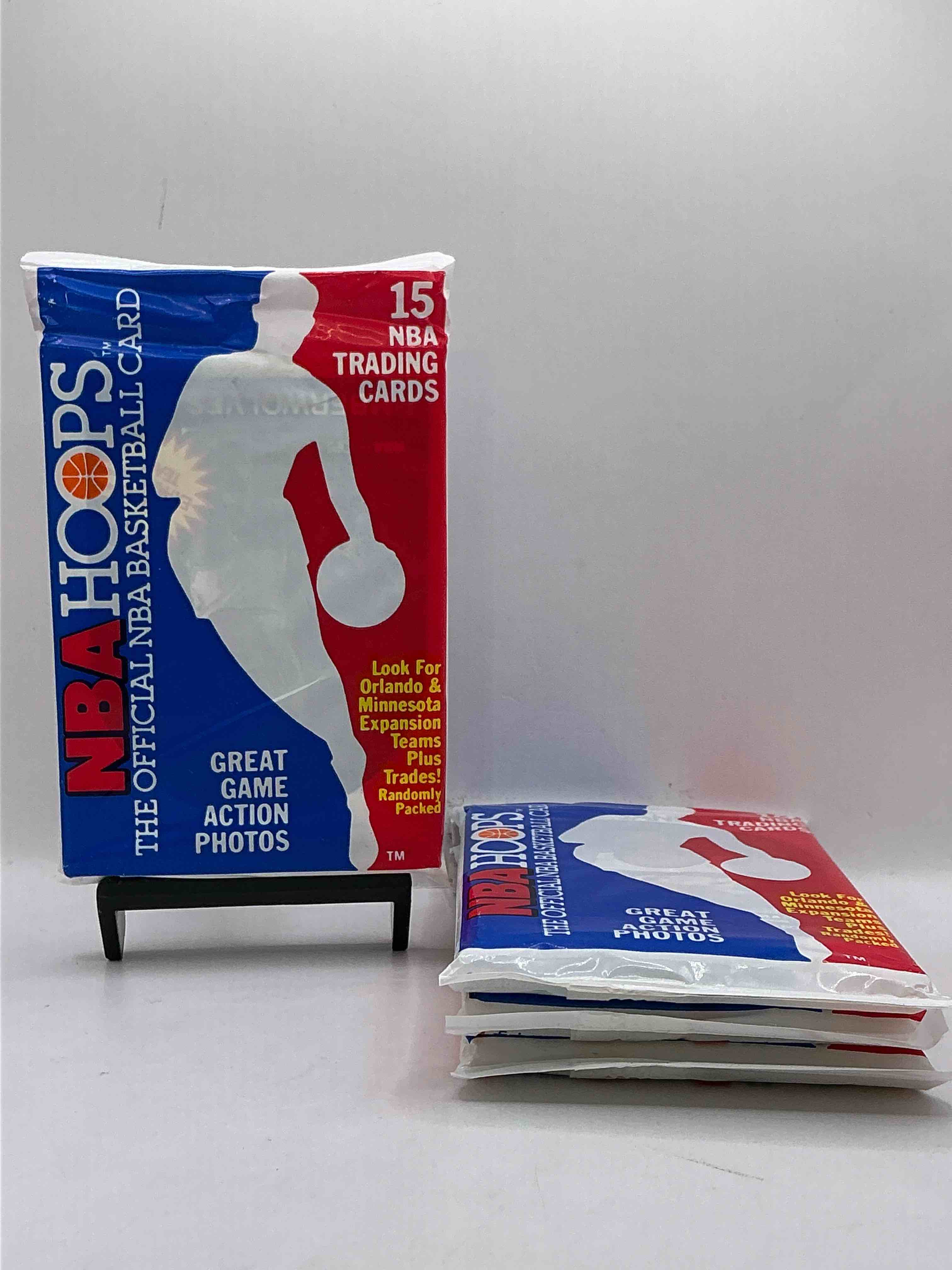 1989 wow valuable michael jordan?! getting very rare! 1989/90 nba hoops sealed pack, direct from original retail case! search for valuable michael jordan #200 (psa 10 value approx $200) & david robinson's only true rookie card #138 (psa 10 value $300) this year also has many other iconic cards from magic johnson, larry bird & too many others to list 1989 nba hoops has exploded in the collector market as it's the first year of nba hoops production, & only one of two sets produced in 1989 don't miss out, getting very rare!