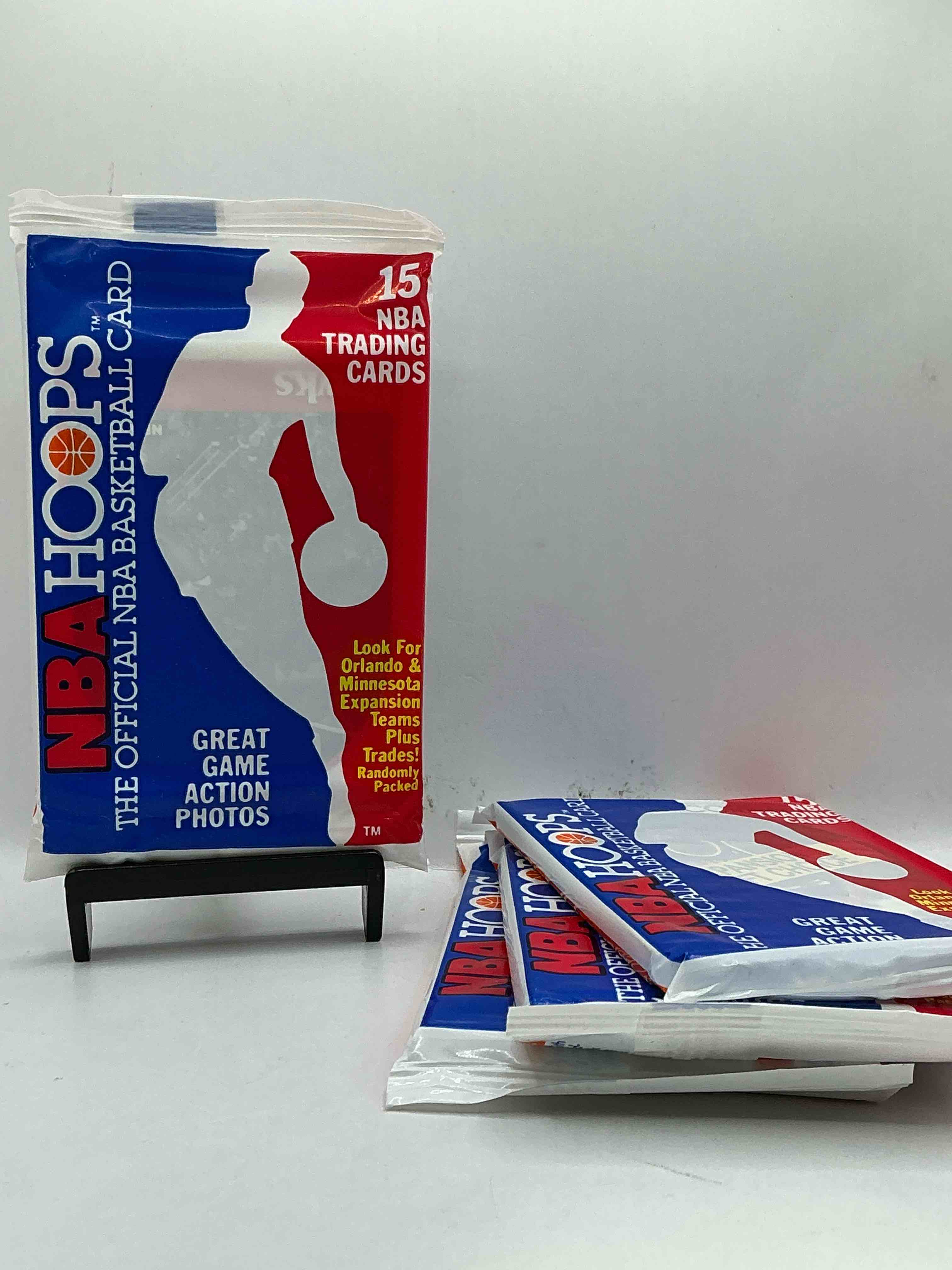 1989 wow valuable michael jordan?! getting very rare! 1989/90 nba hoops sealed pack, direct from original retail case! search for valuable michael jordan #200 (psa 10 value approx $200) & david robinson's only true rookie card #138 (psa 10 value $300) this year also has many other iconic cards from magic johnson, larry bird & too many others to list 1989 nba hoops has exploded in the collector market as it's the first year of nba hoops production, & only one of two sets produced in 1989 don't miss out, getting very rare!