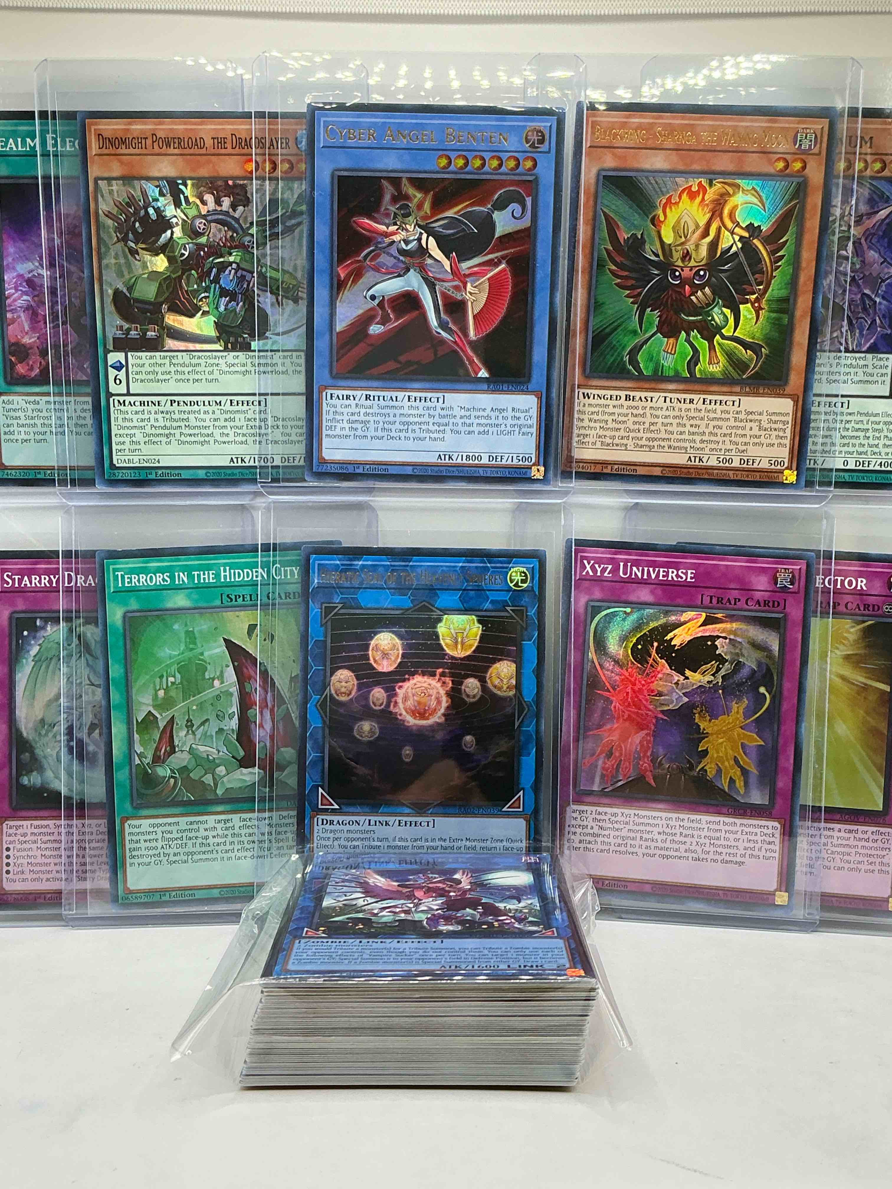 Condition photo showing New/Like New for yu-gi-oh 50 card lot! join the craze of yu-gi-oh with these awesome cards! this 50 card lot includes the big three yu-gi-oh category cards, monsters, spells & traps! this 50 card lot includes some of all three! wow! perfect time to start collecting! 