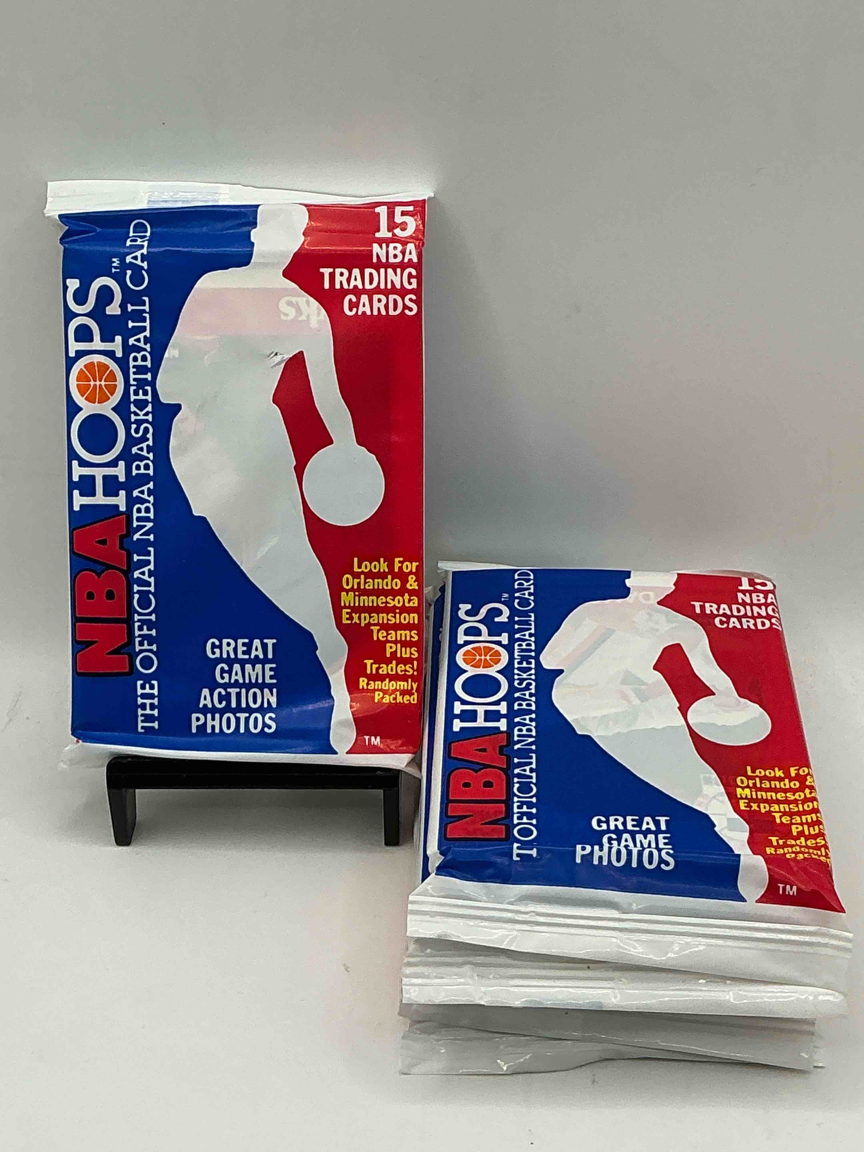 1989 wow valuable michael jordan?! getting very rare! 1989/90 nba hoops sealed pack, direct from original retail case! search for valuable michael jordan #200 (psa 10 value approx $200) & david robinson's only true rookie card #138 (psa 10 value $300) this year also has many other iconic cards from magic johnson, larry bird & too many others to list 1989 nba hoops has exploded in the collector market as it's the first year of nba hoops production, & only one of two sets produced in 1989 don't miss out, getting very rare!