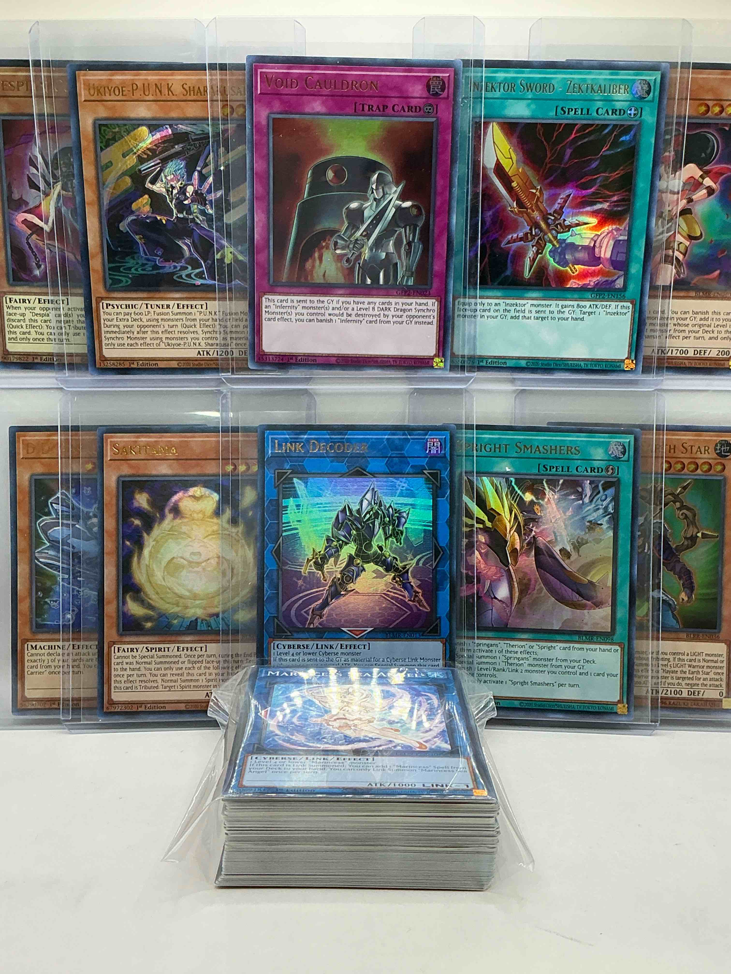 Condition photo showing New/Like New for yu-gi-oh 50 card lot! join the craze of yu-gi-oh with these awesome cards! this 50 card lot includes the big three yu-gi-oh category cards, monsters, spells & traps! this 50 card lot includes some of all three! wow! perfect time to start collecting!