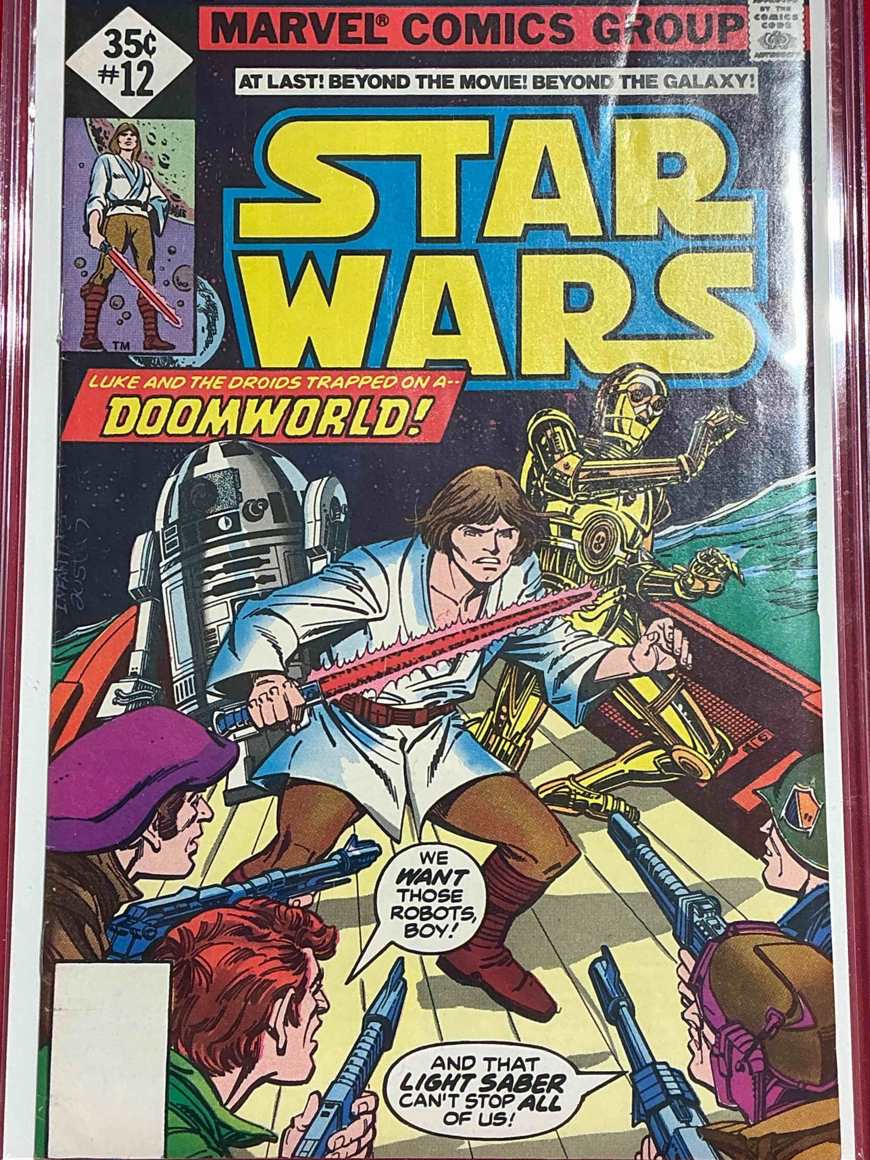 Comic Book Craziness!  Includes Original 1977 Star Wars Comic WOW!  Great Collection Of Comic Books Spanning Many Decades, All Encased With Protective Sleeves & Backing.  Generally In Good / Fine Condition For Age.  A Great Way To get An Eclectic Comic Collection Spanning Generations!