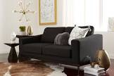 Olivia Loveseat Gray - ELLE DECOR