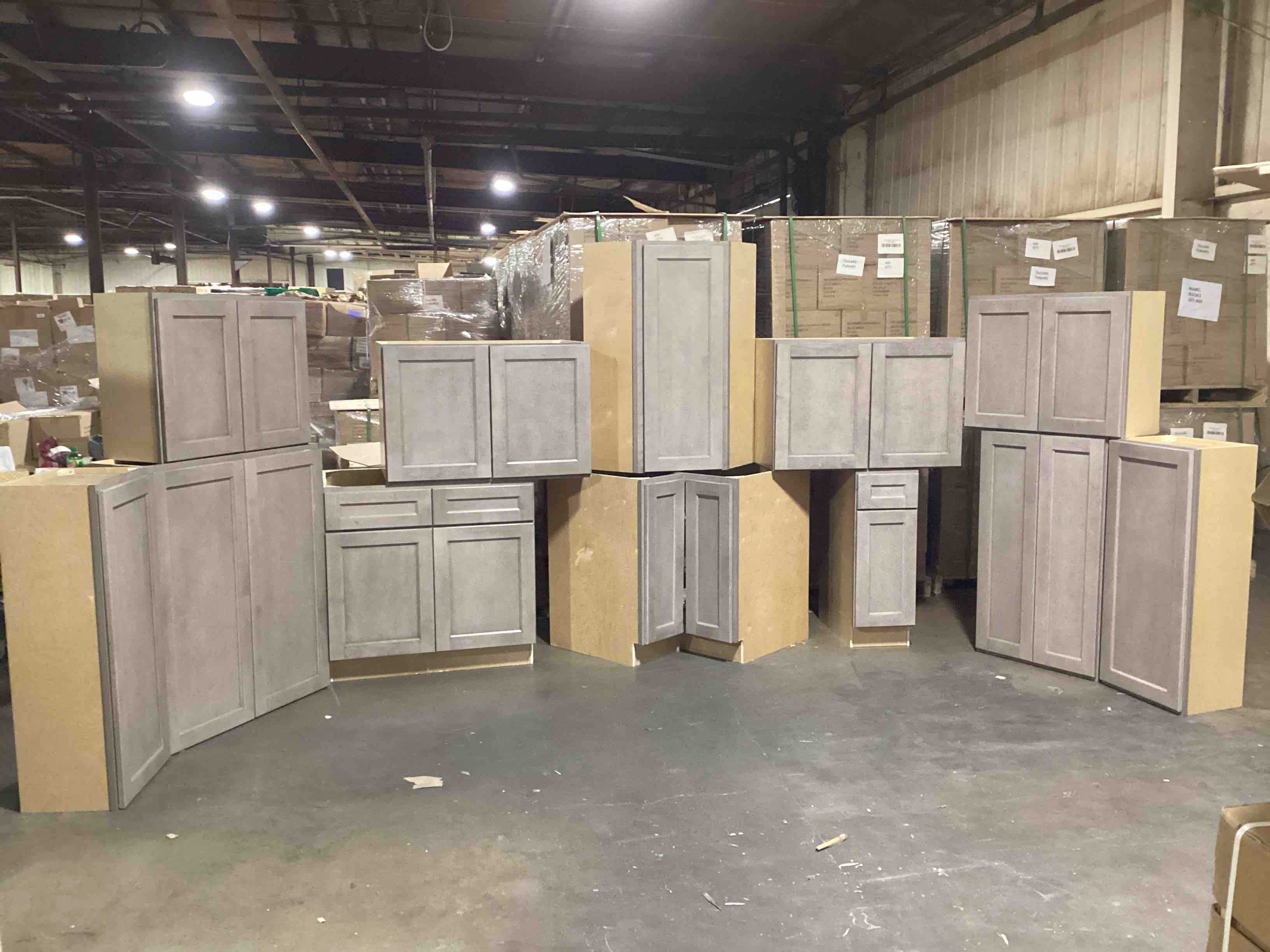 Build Your Own 12-Piece Winchester Gray Kitchen Cabinet Set