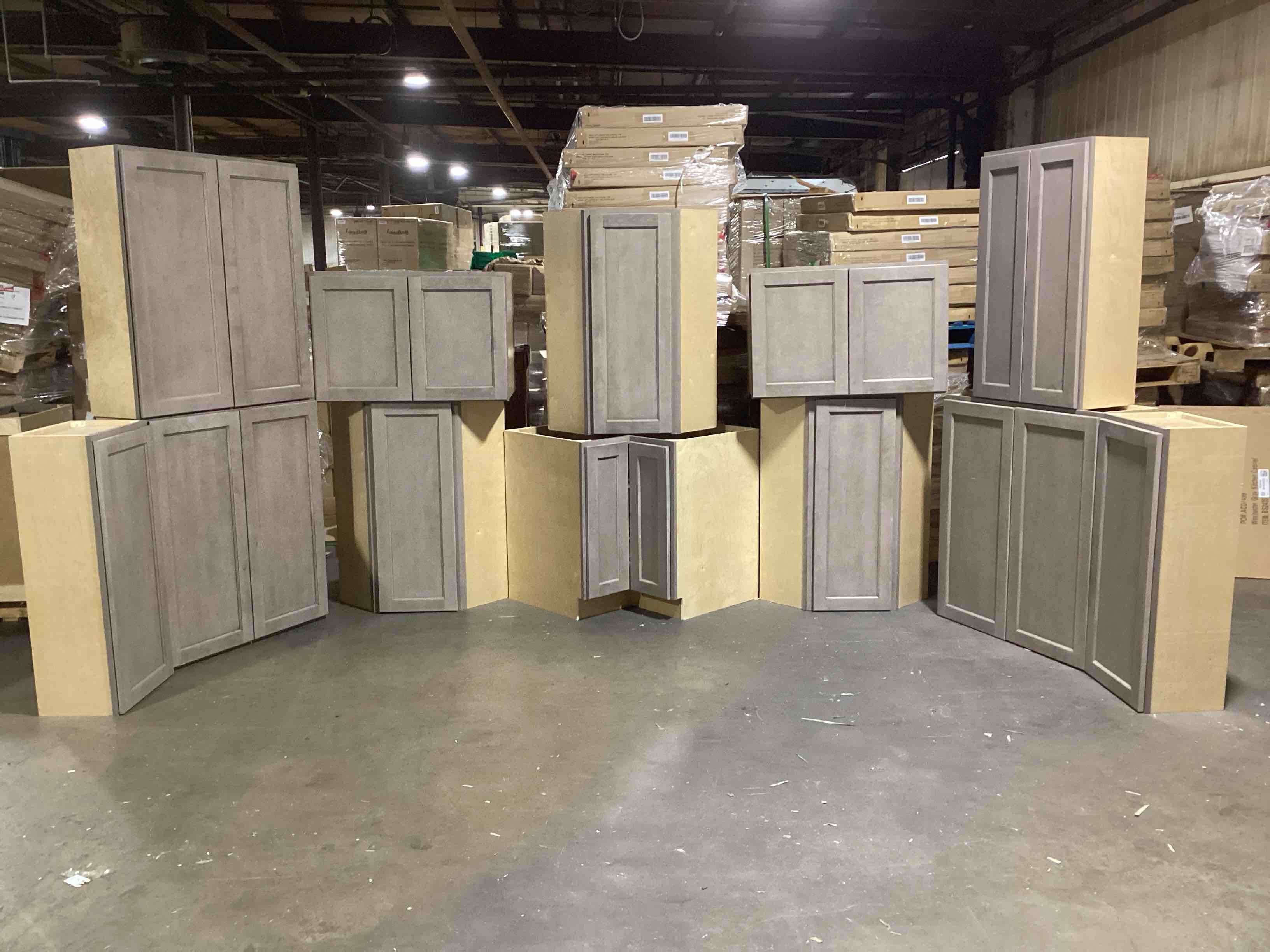 Build Your Own 12-Piece Winchester Gray Kitchen Cabinet Set