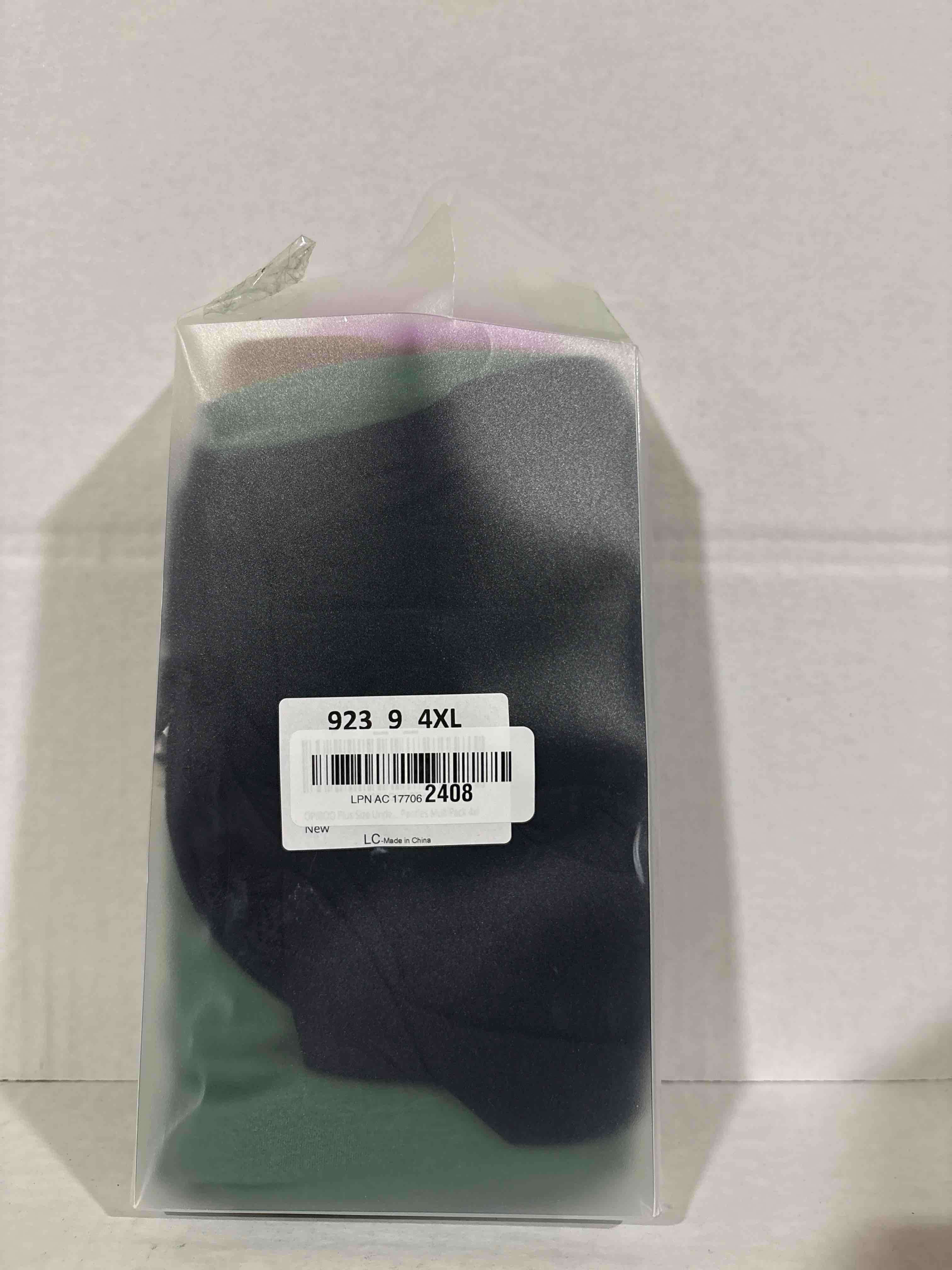 Condition photo showing New/Like New for High Waisted Womens Cotton Underwear Tummy Control Comfortable Postpartum Panties Briefs Multicolor 3 4X-Large