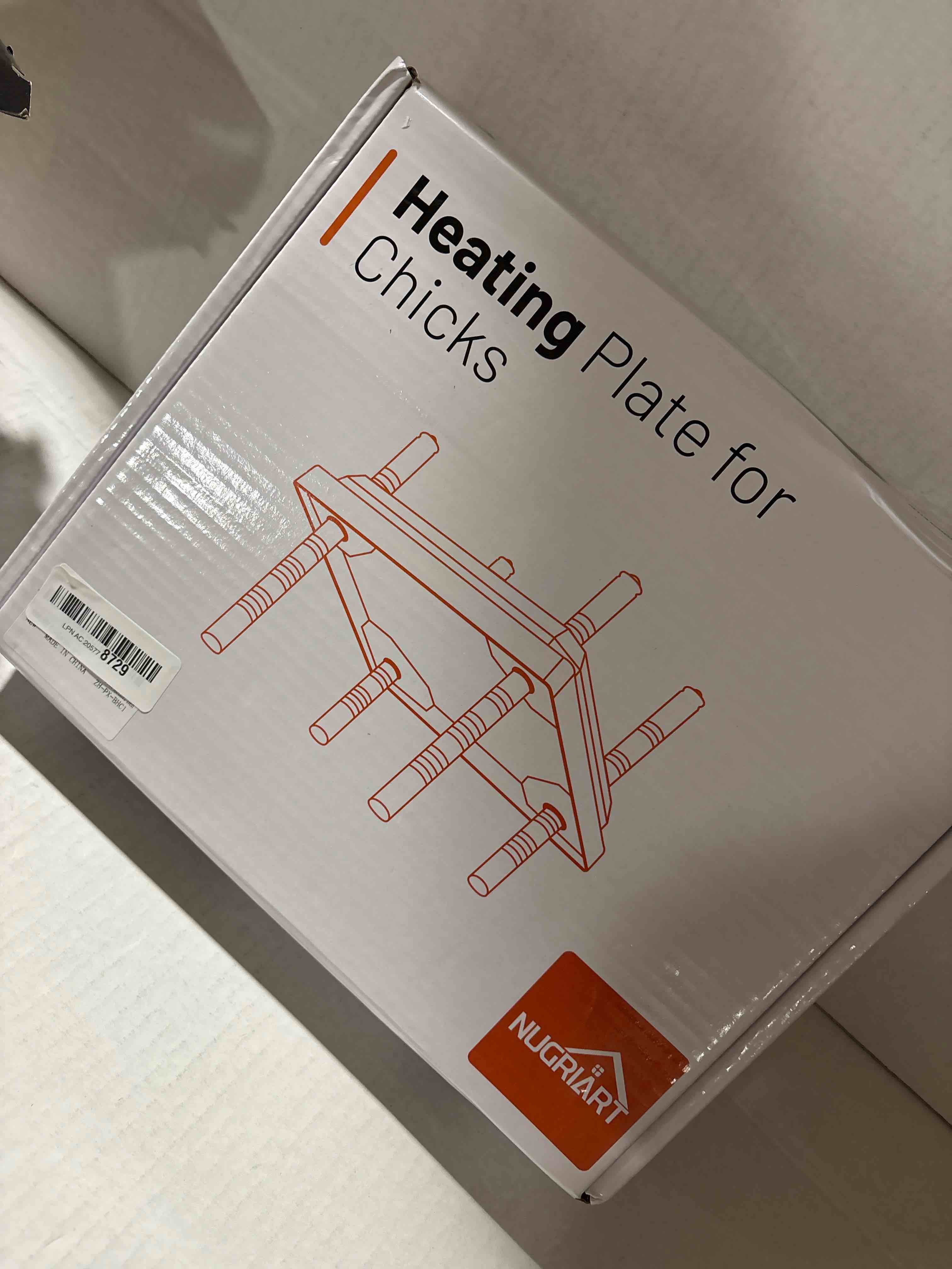 Condition photo showing New/Like New for Brooder Heater for Chicks, 10" x 10" for 15 Chicks Heating Plate with Adjustable Height and Angle 15W Chicken Brooder Warm Like Mother Hen 1Pack