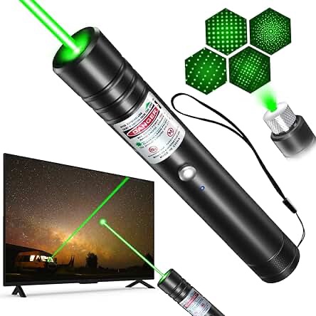 Green Laser Pointer Green Laser Pointer High Power Rechargeable Strong Long Range Laser Beam Flashli