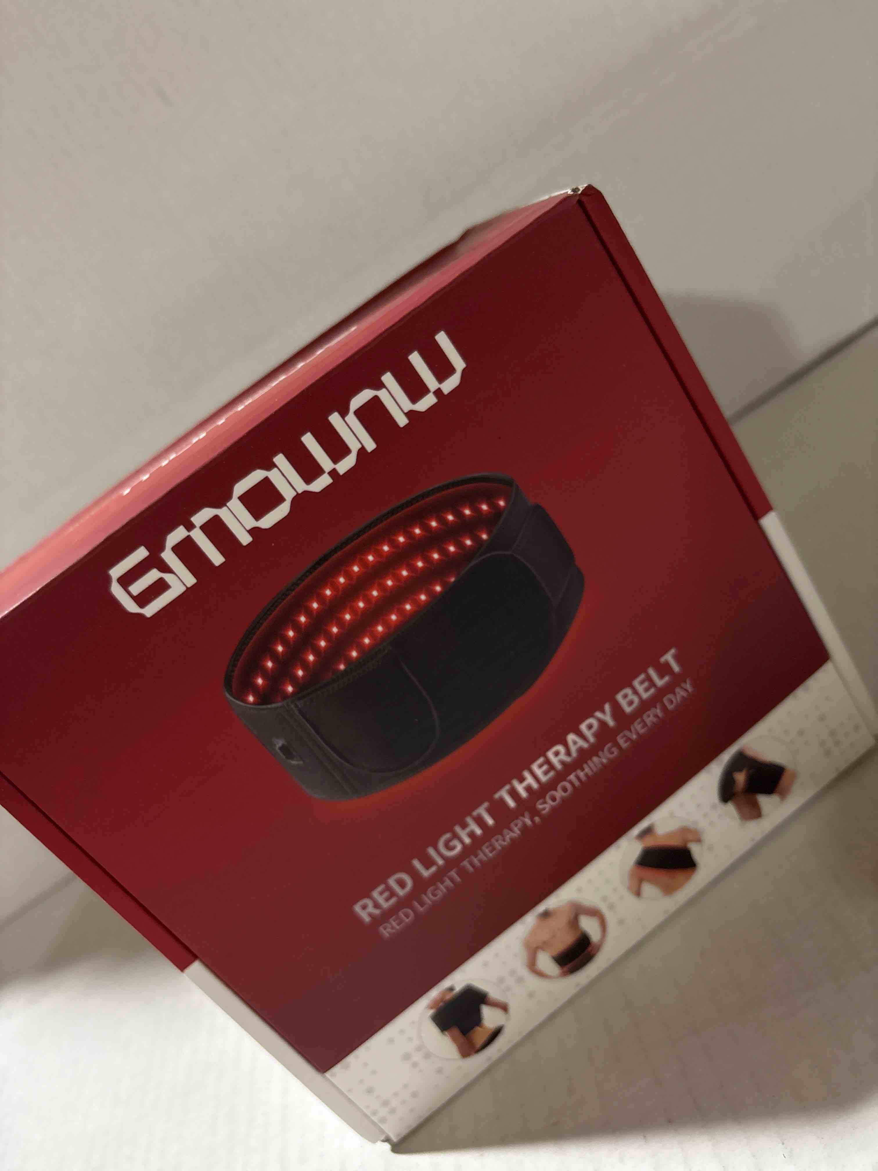 Condition photo showing New/Like New for Red Light Therapy for Body, Infrared Light Therapy for Shoulder Waist Muscle Pain Relief, Upgraded 3 in 1 Led Beads, 660nm Red Light &850nm Near Infrared Light Therapy Belt Wrap Timer Remote Control XL