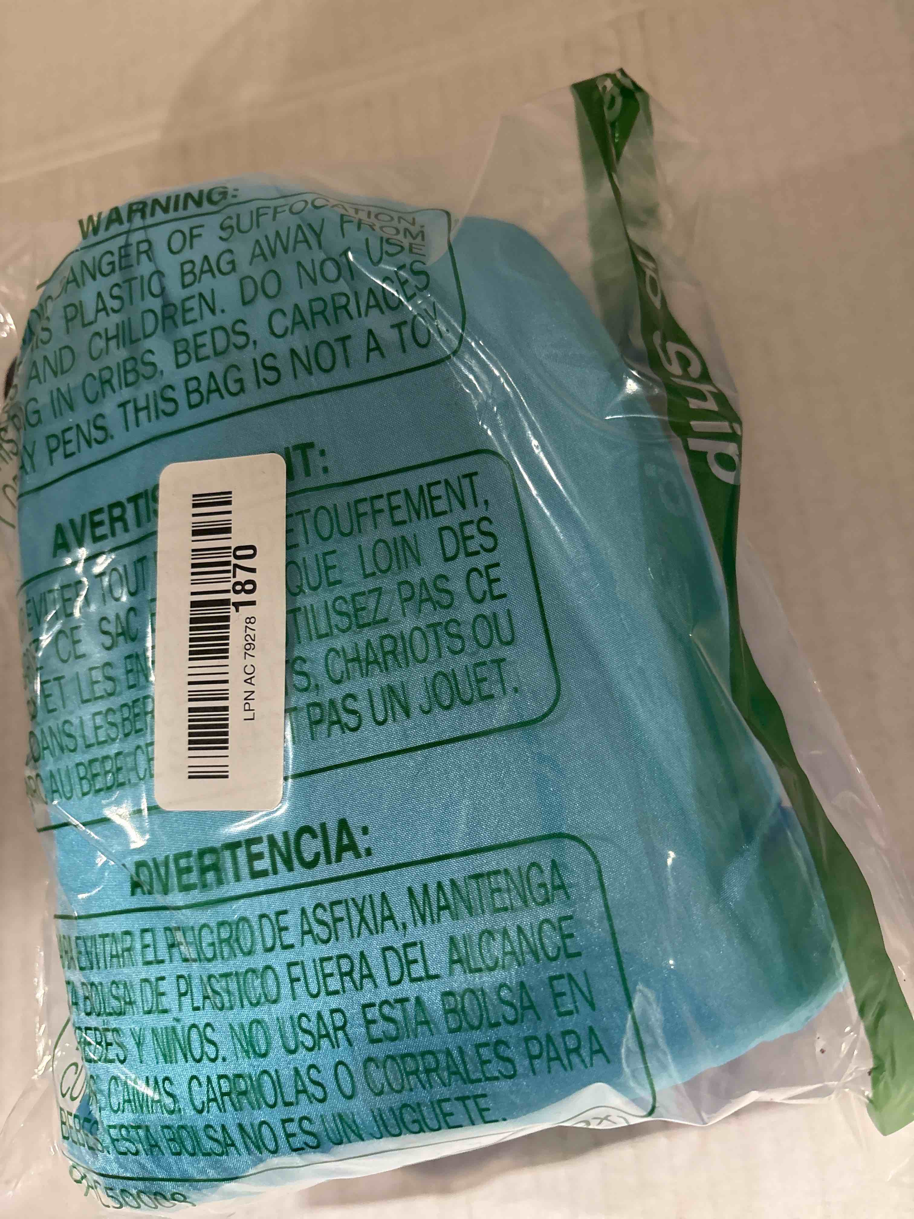 Condition photo showing New/Like New for Camping Hammock Lightweight, Portable Hammocks Parachute Hammock with Two Tree Straps, Single or Double Travel Swing Nylon Camp Hammocks, Outdoor Essentials for Beach Backpacking Hiking, Blue