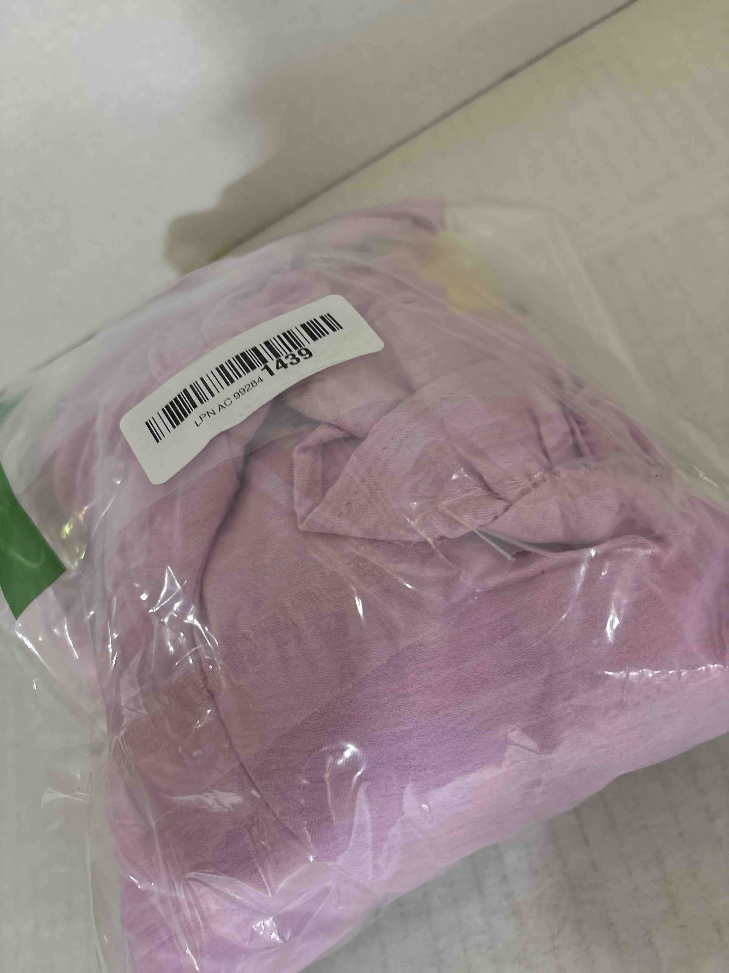 Condition photo showing New/Like New for KFUBUO Womens Pajamas Set 2 Piece Ruffle Pj Soft Tank Top and Shorts Sleepwear Set Bridal Pajama for Women Set Large Purple