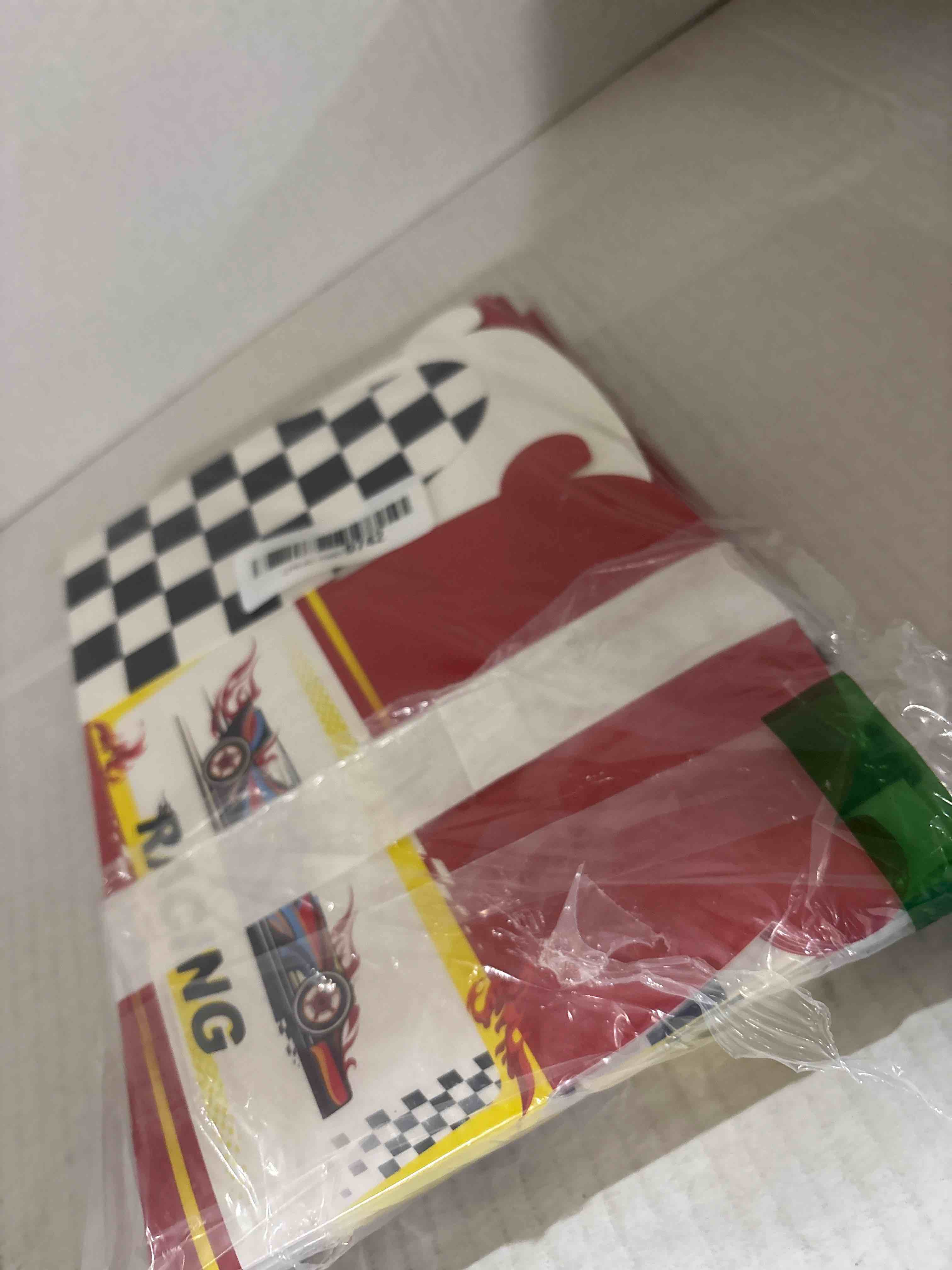 Condition photo showing New/Like New for Oletx 24 Pcs Race Car Party Favor Boxes, Racing Car Candy Goodie Treat Box with Handles 6.3x3.5x3.5 inch. Perfect for Racing Car Birthday Party Theme Decor Supplies