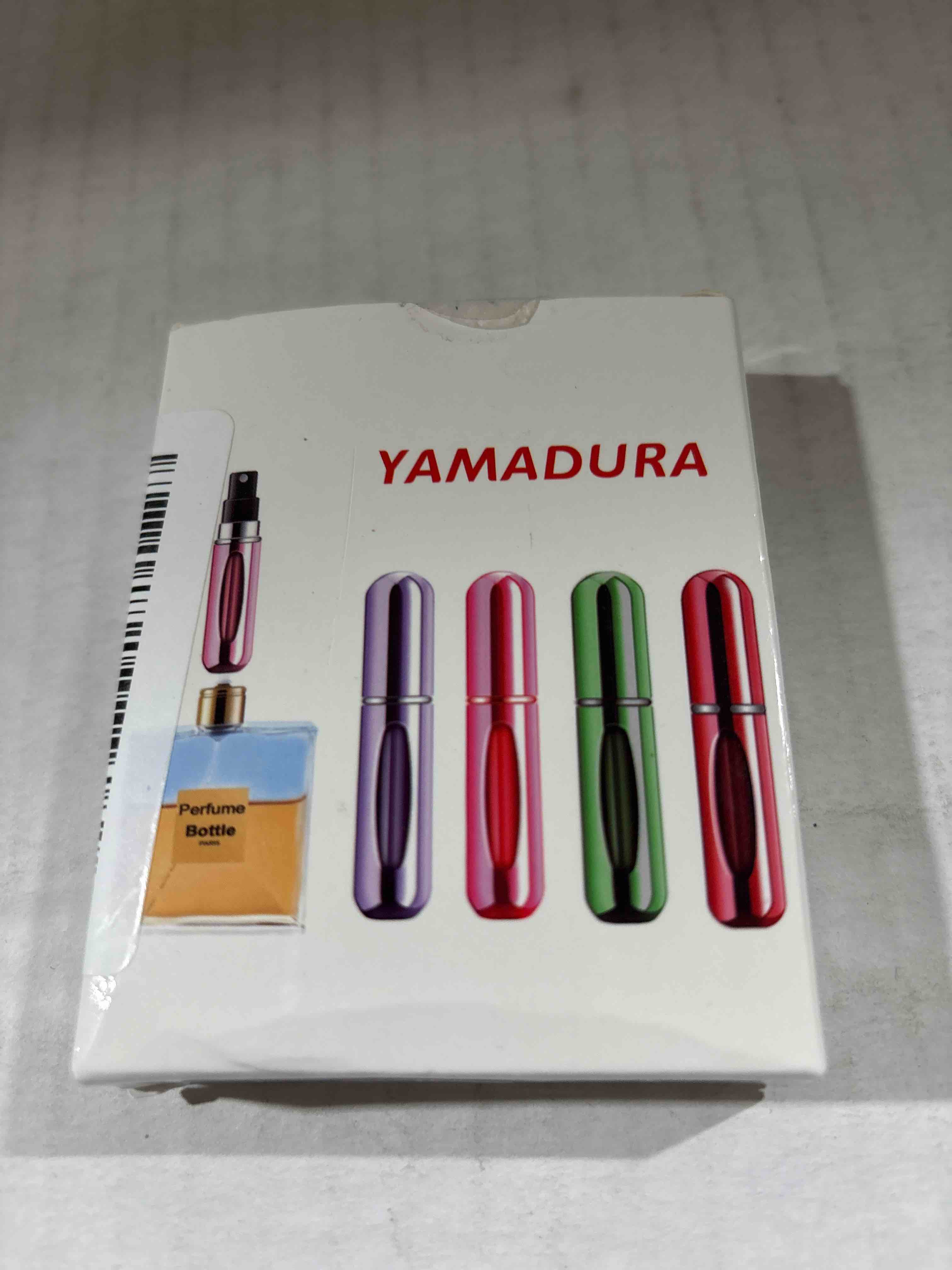Condition photo showing New/Like New for Yamadura Mini Refillable Perfume Portable Atomizer Bottle Refillable Perfume Spray, Refill Pump Case for Traveling and Outgoing (5ml, 4 Pack) 4 Blue, Black, Gold, Pink