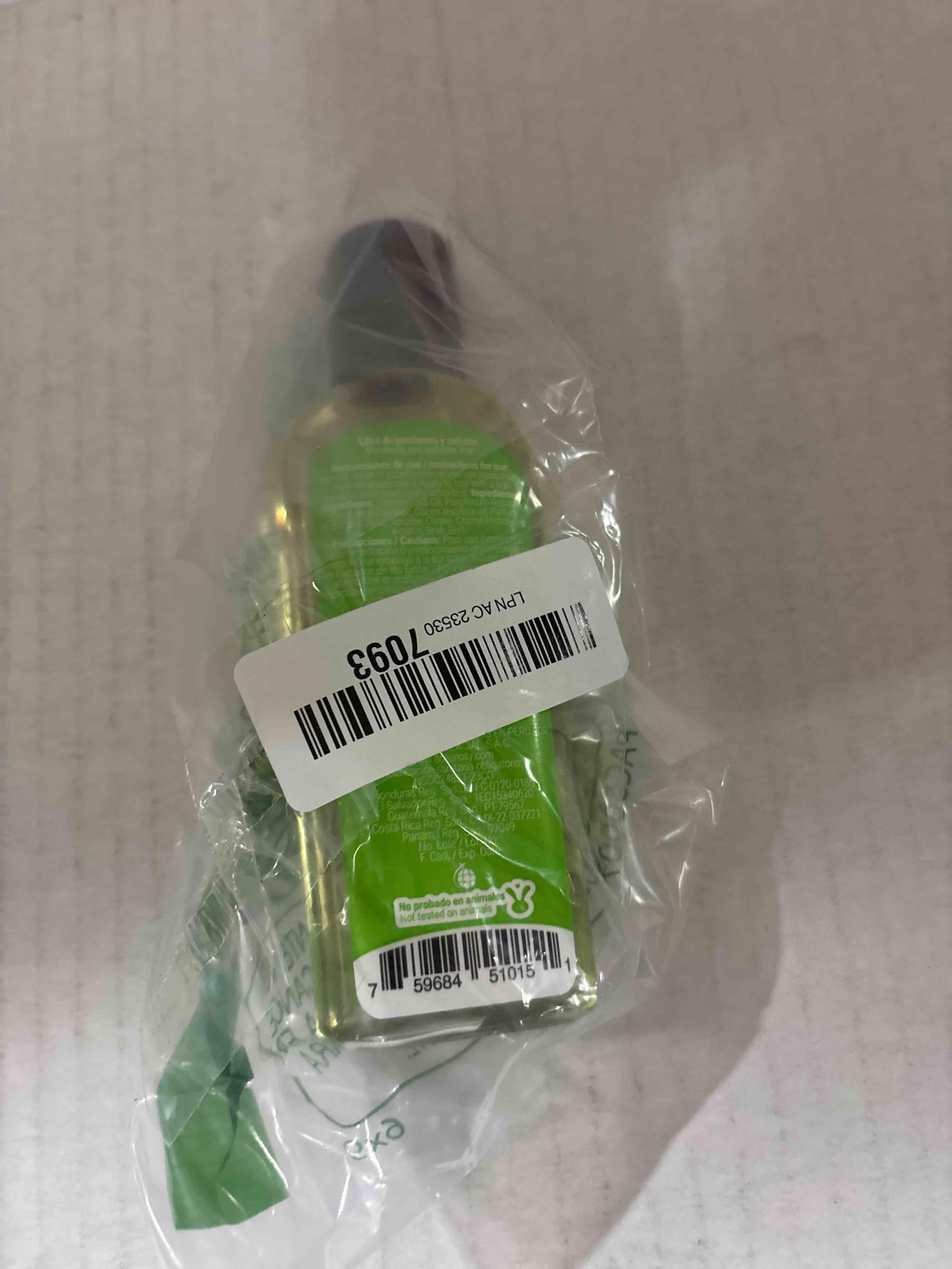 Condition photo showing New/Like New for JALOMA Coconut Oil with Keratin to Help Strengthen Hair, 4 Oz Bottle Unscented 4 Fl Oz (Pack of 1)