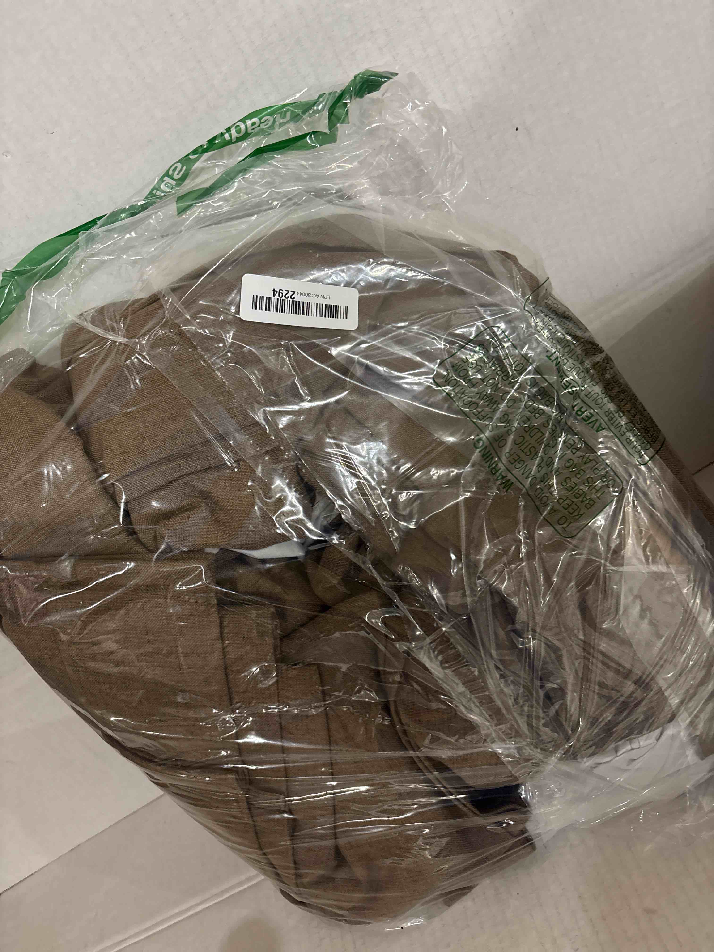Condition photo showing New/Like New for Vision Home Brown Pinch Pleated Full Blackout Curtains Linen Blended Room Darkening Window Curtains 95 inch for Living Room Bedroom Thermal Insulated Pinch Pleat Drapes with Hooks 2 Panel 40" Wx95 L 40"W x 95"L (Pack of 2) Café Brown