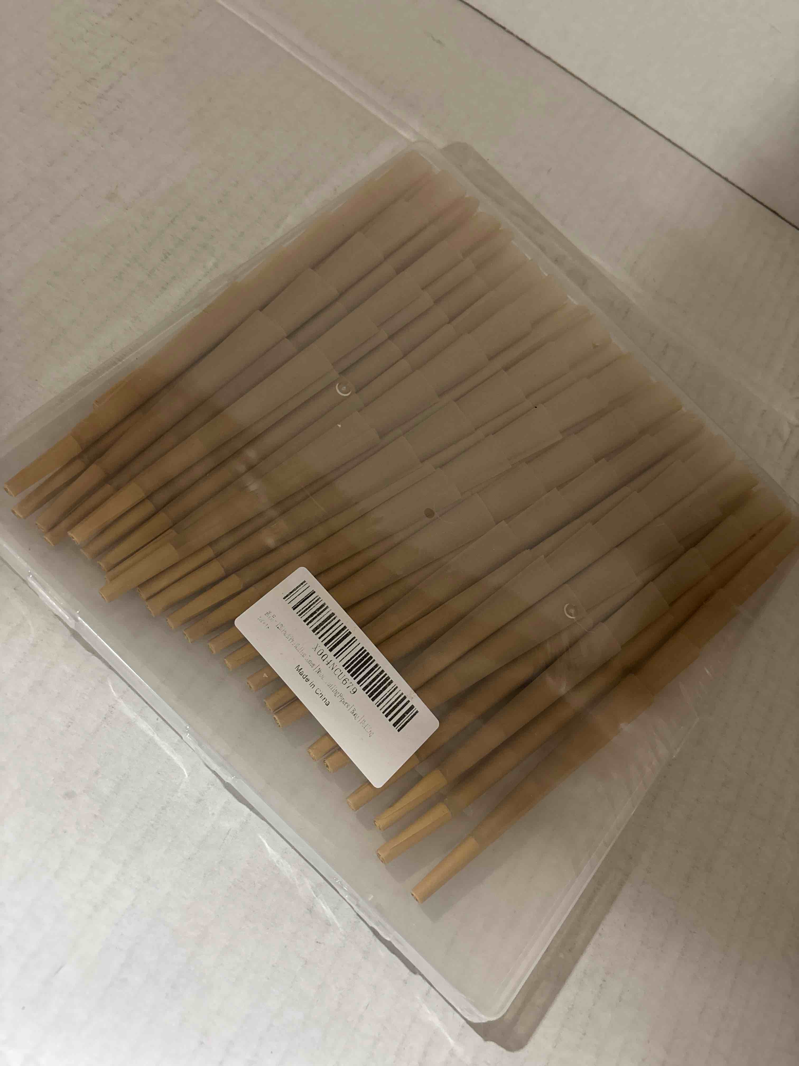 Condition photo showing New/Like New for 120 Pack Pre Rolled Cones | Natural Slow-Burning Cones Rolling Paper | 108mm King Size Rolling Paper