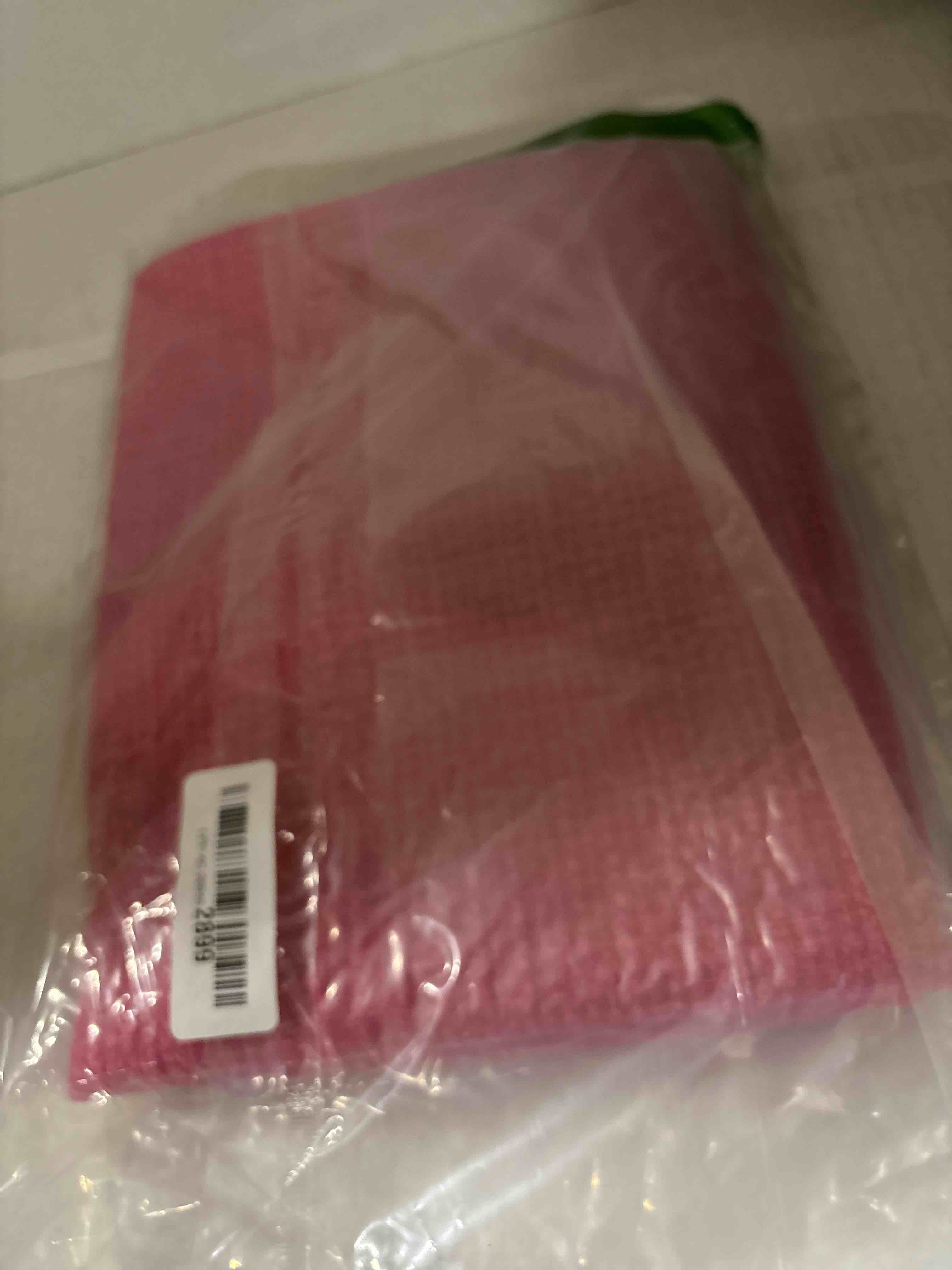 Condition photo showing New/Like New for OTOSTAR Pack of 2 Hot Pink Decorative Pillow Covers 22x22 Inch Soft Linen Texture Couch Throw Pillows Farmhouse Cushion Covers with Elegant Design for Sofa Bedroom Living Room Home Decor 55 x 55 CM 22" x 22" (Pack of 2) Hot Pink