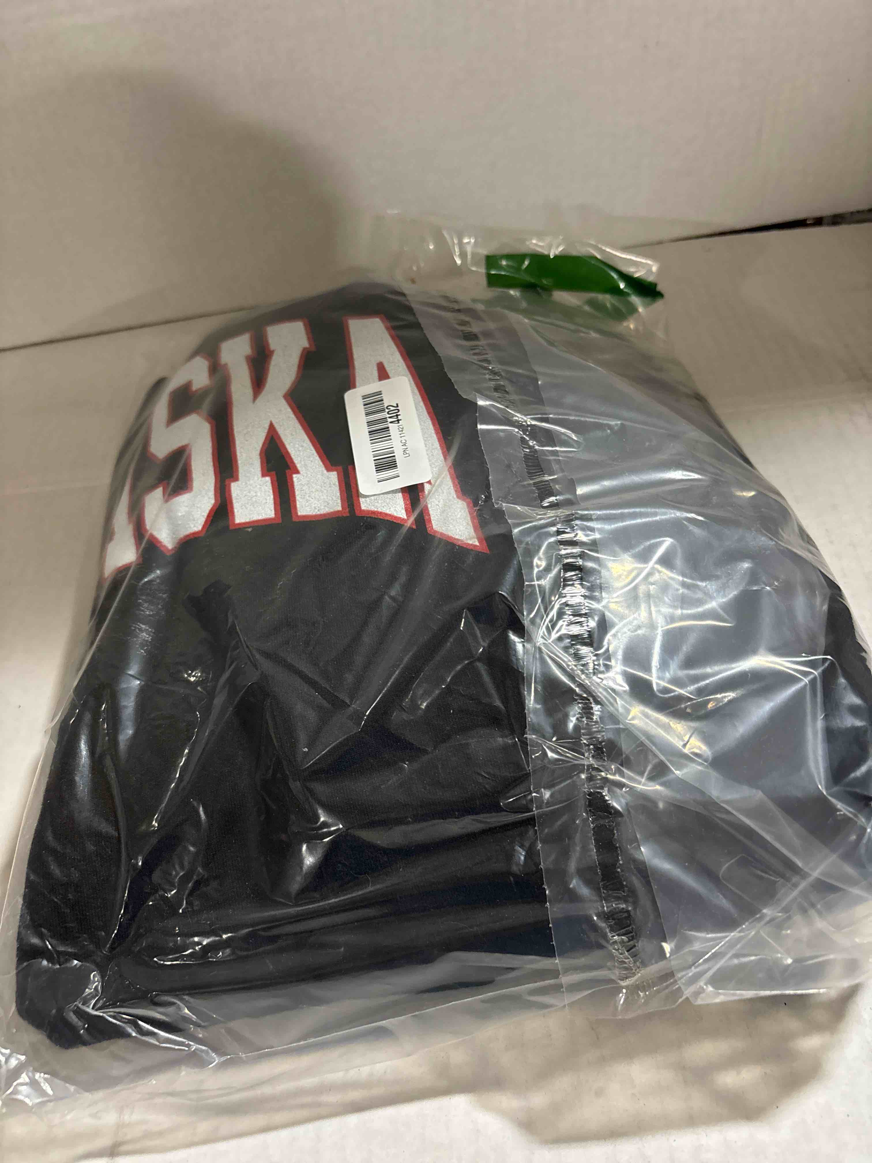 Condition photo showing New/Like New for Retro Nebraska Men Classic Women Nebraska Red Throwback Tee Pullover Hoodie
