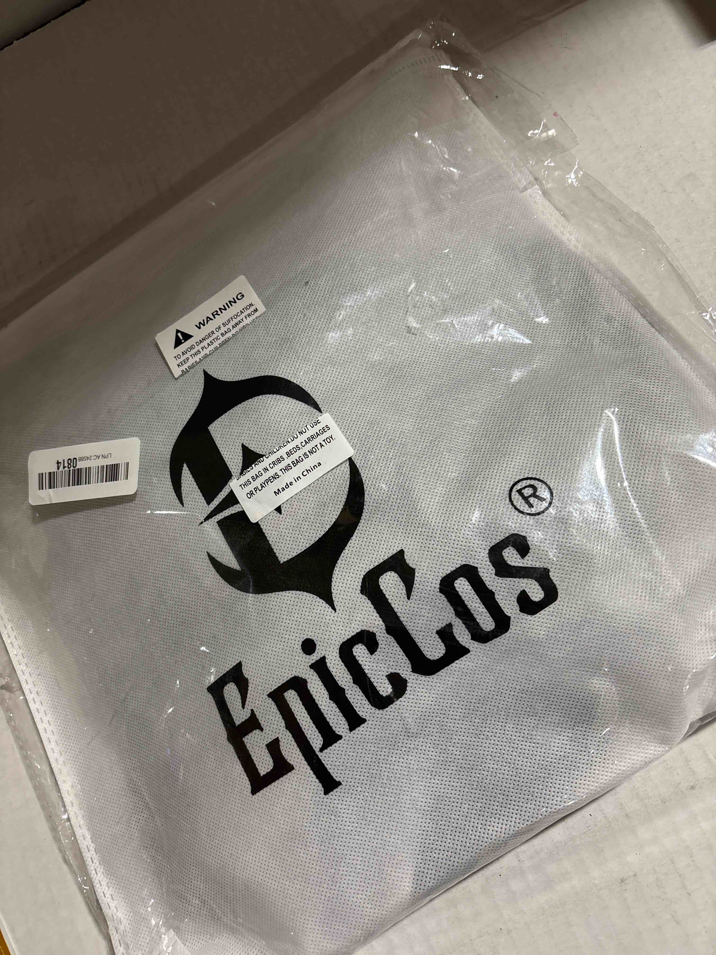 Condition photo showing New/Like New for 3PCs Medieval Armor Set, Vintage Mercenary Knight Shoulder Armor,Viking PU Leather Bracers for Cosplay Ren Faire/LARP Black a