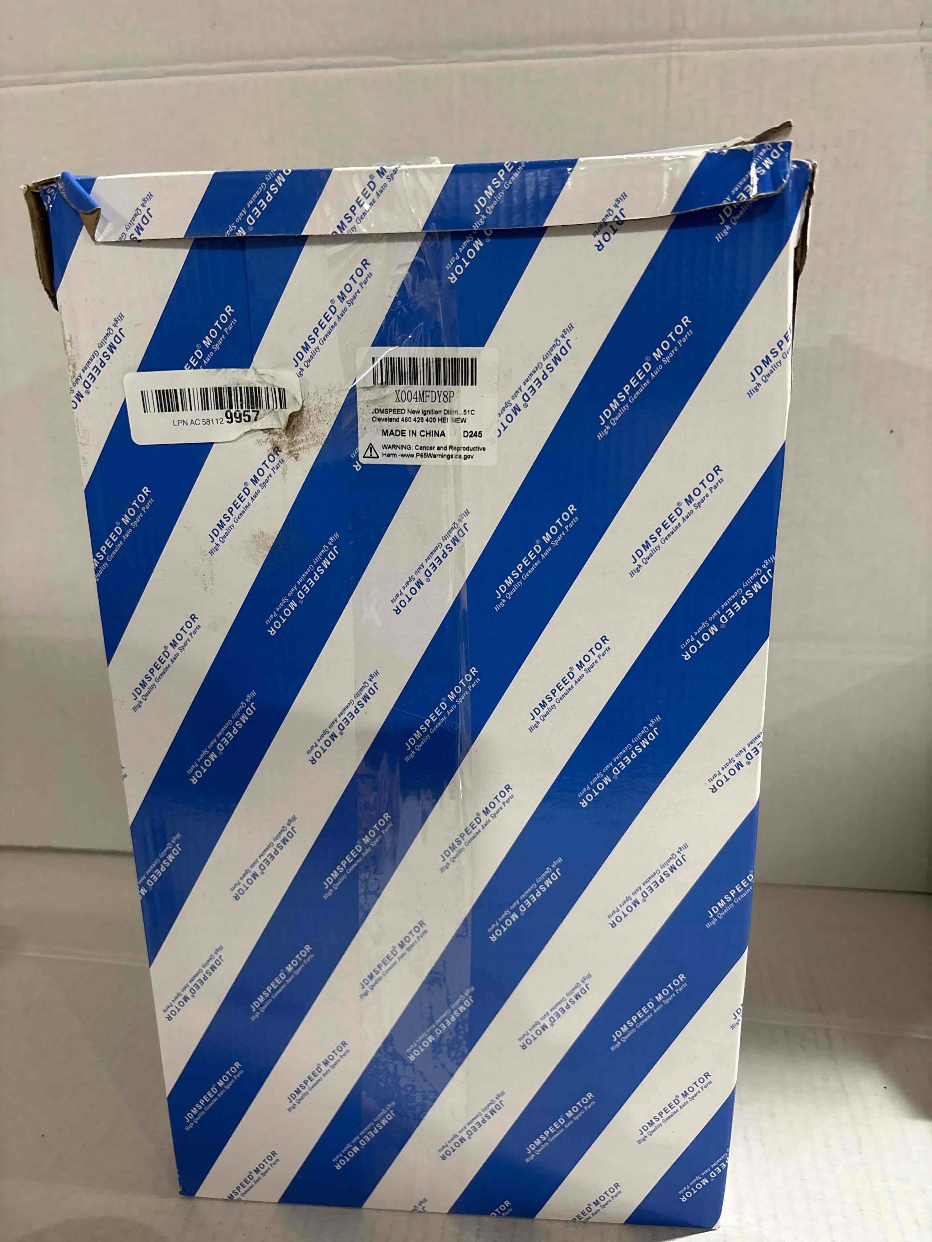 Condition photo showing New/Like New for JDMSPEED New Ignition Distributor PE332U 7500RPM Replacement For Ford 351M 351C Cleveland 460 429 400 HEI Blue
